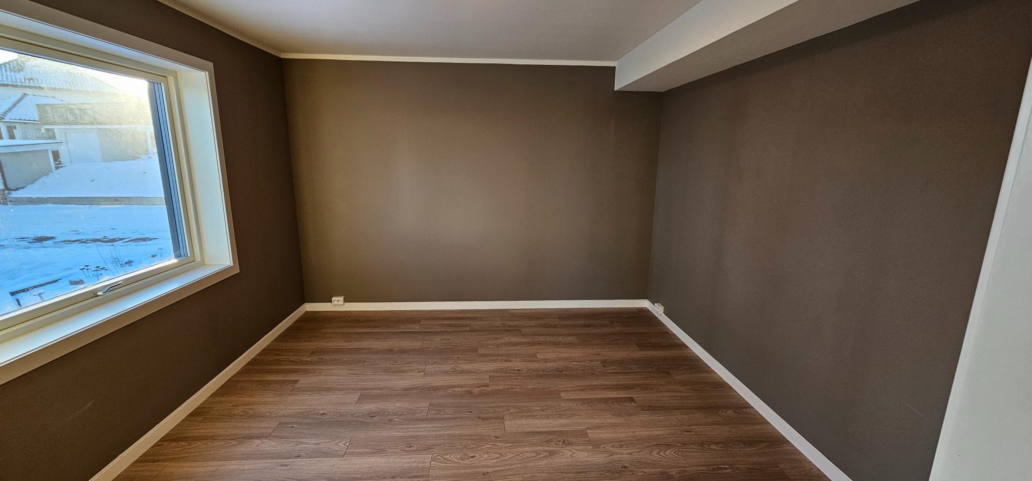 Soverom uten innredning