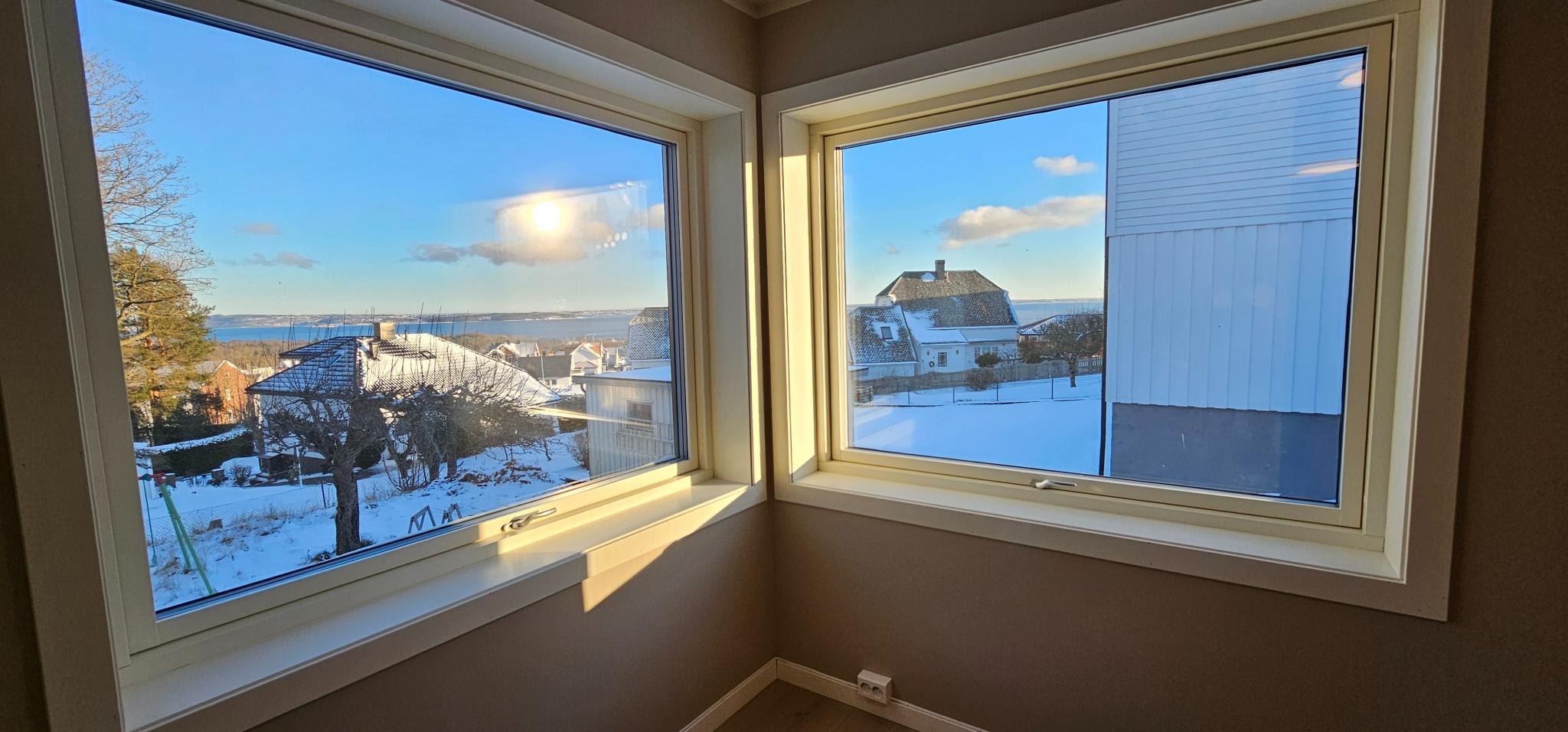 Utsikt fra stue