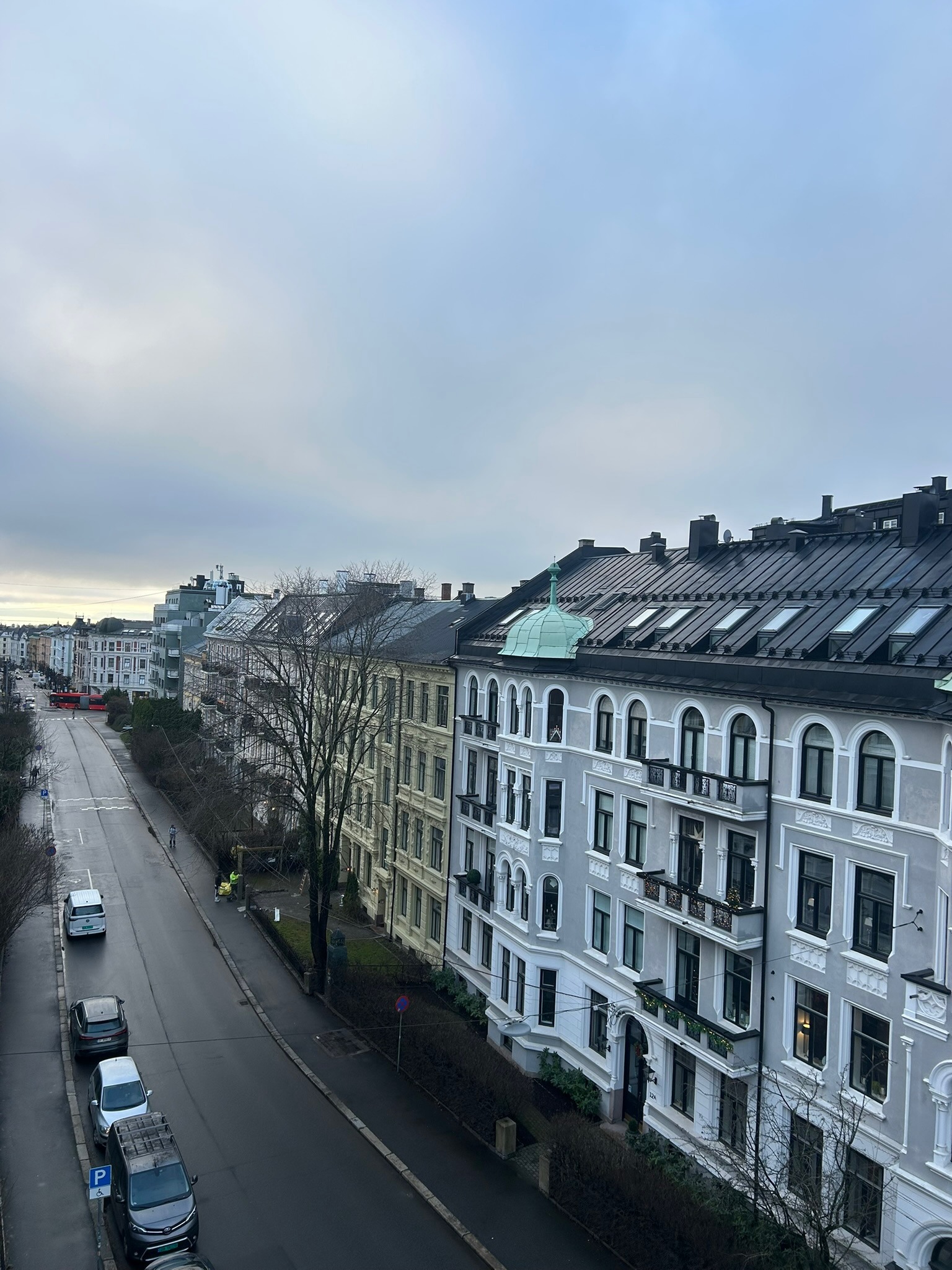 Flott utsikt med masse dagslys