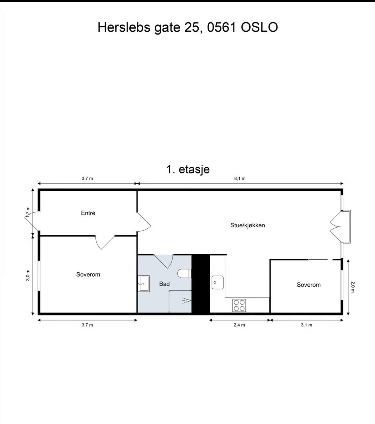 God planløsning, som virker plasseffektiv