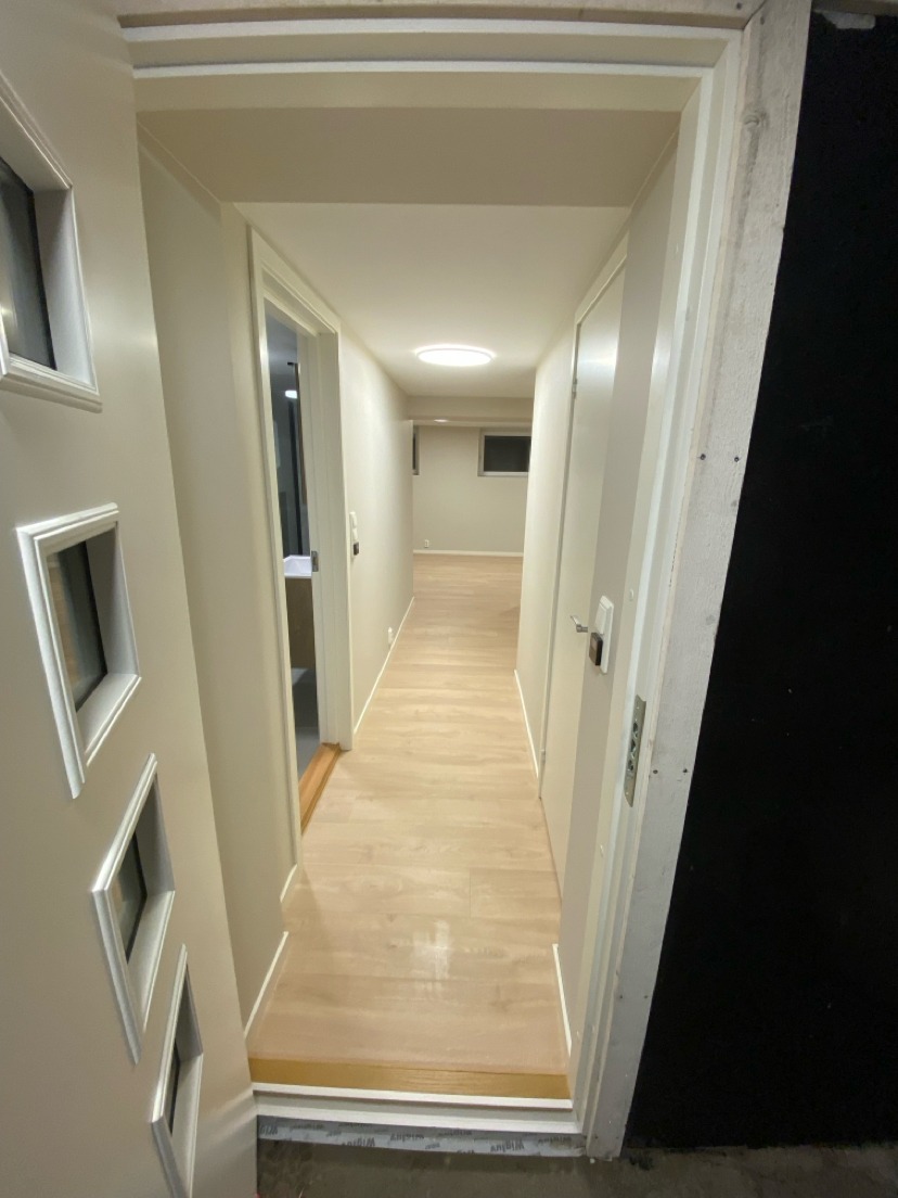 Bilde fra inngangspartiet 