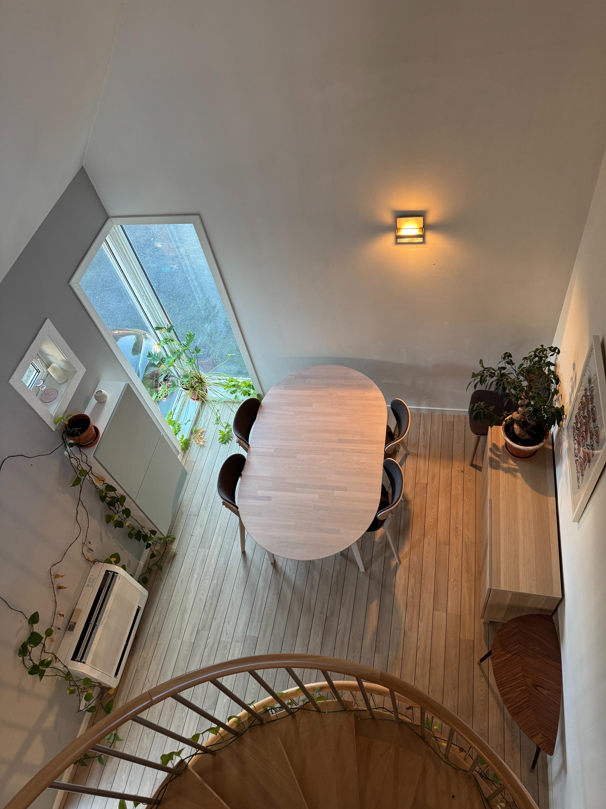 Oversikt over spisestuen