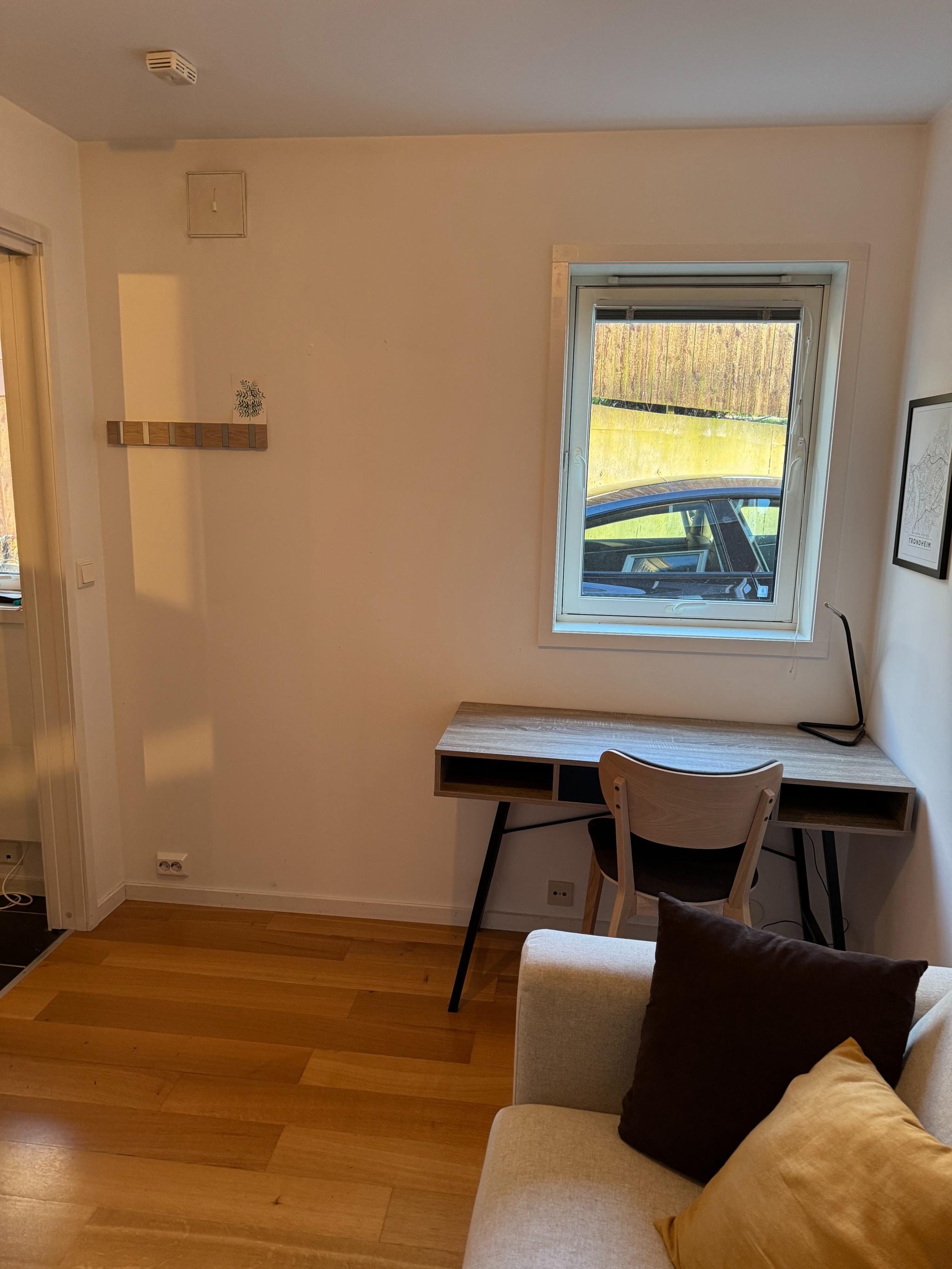 Annen vinkel av gjesterommet 