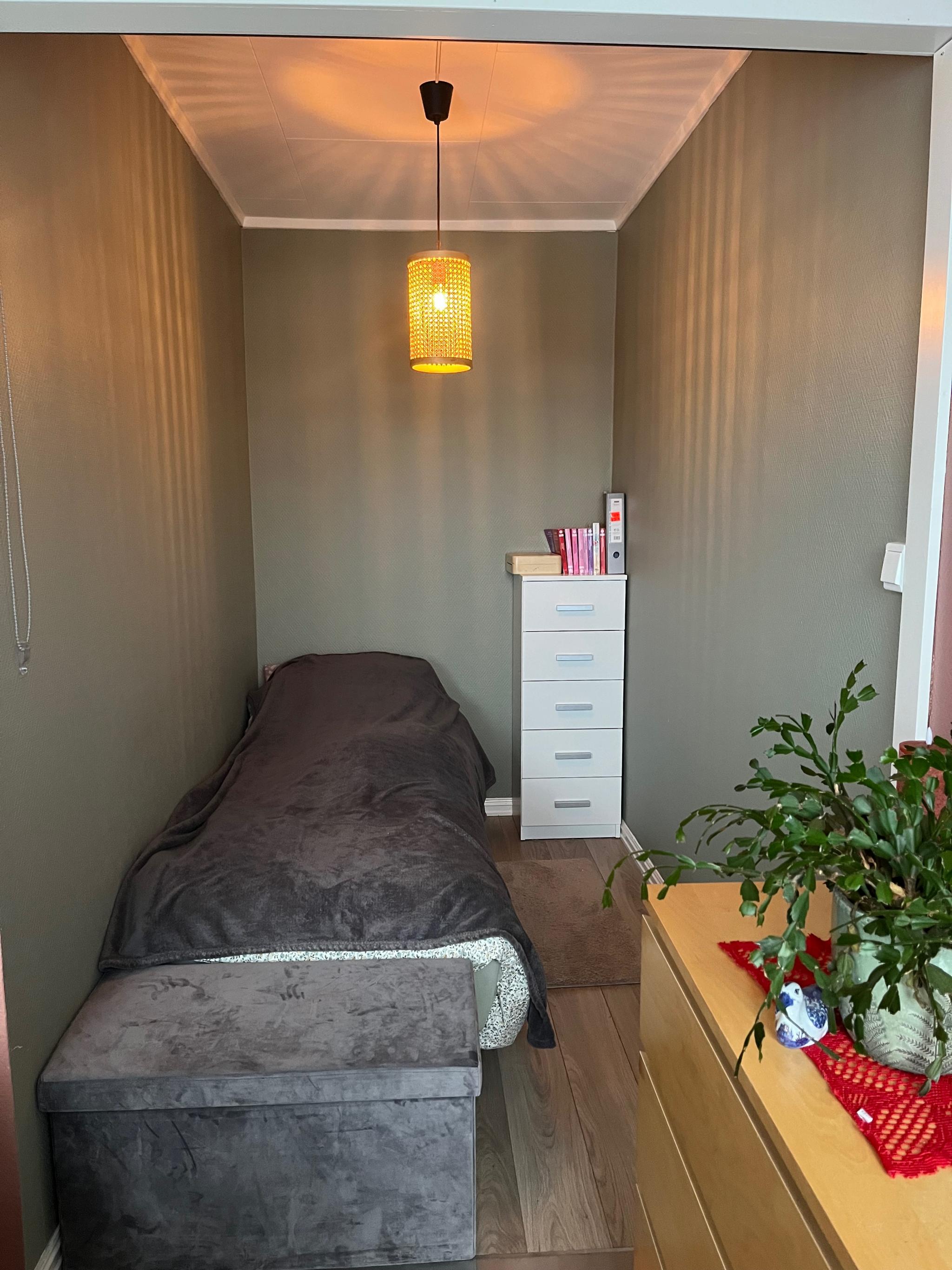 Sovealkove, plass til 150 cm seng