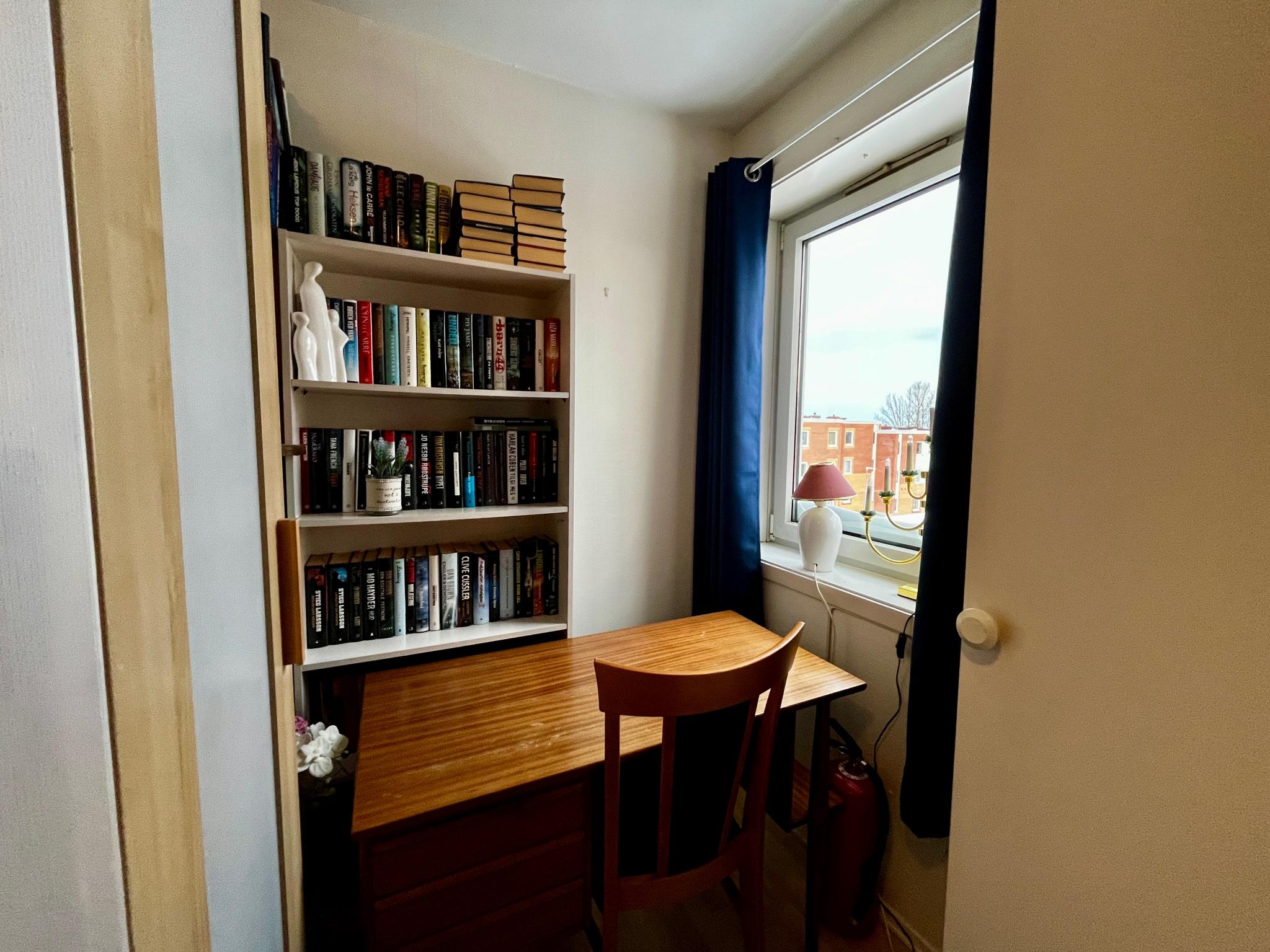 Skrivebord på soverom