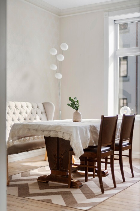 God plass til spisebord