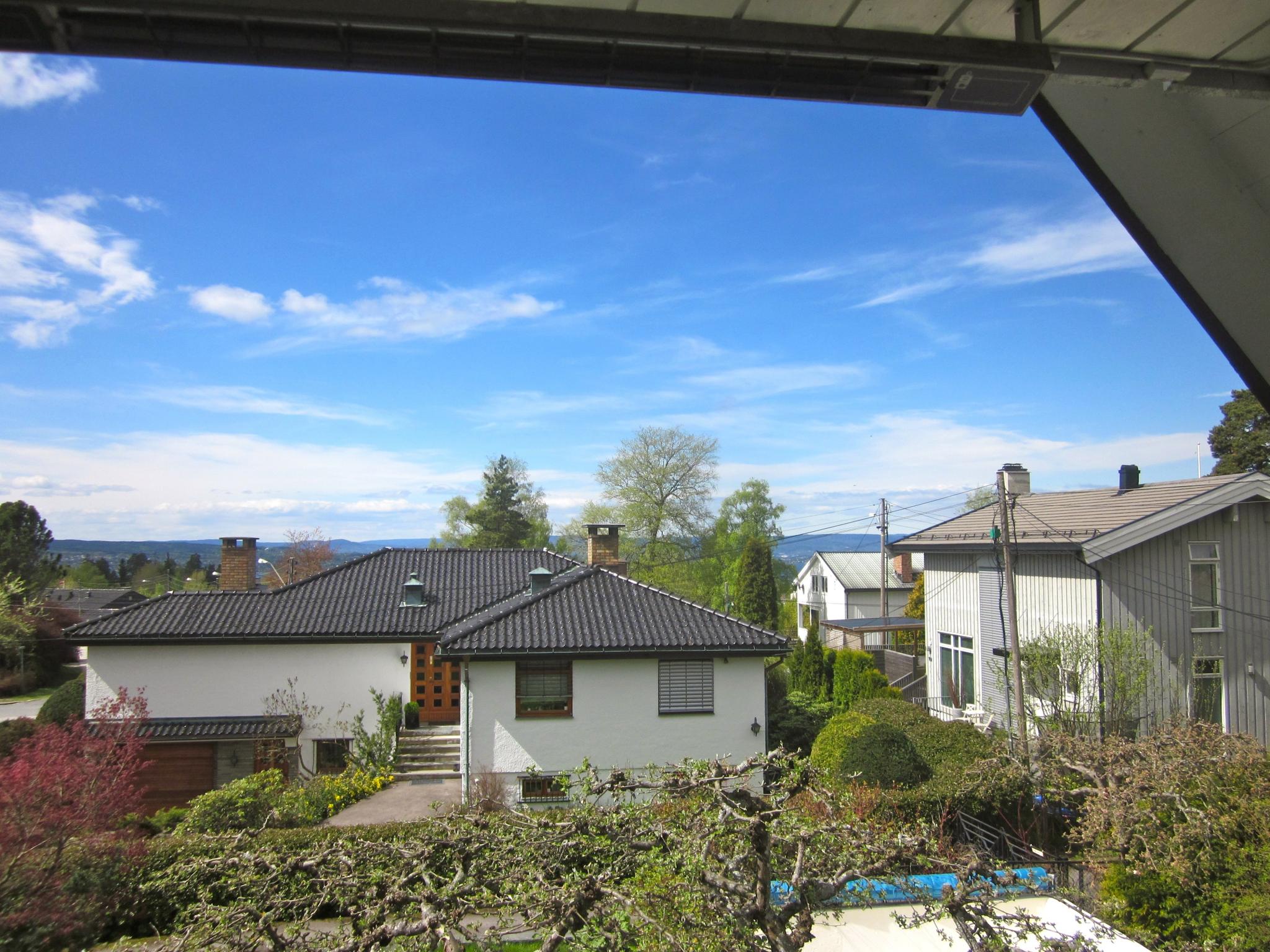 Utsikt fra balkongen