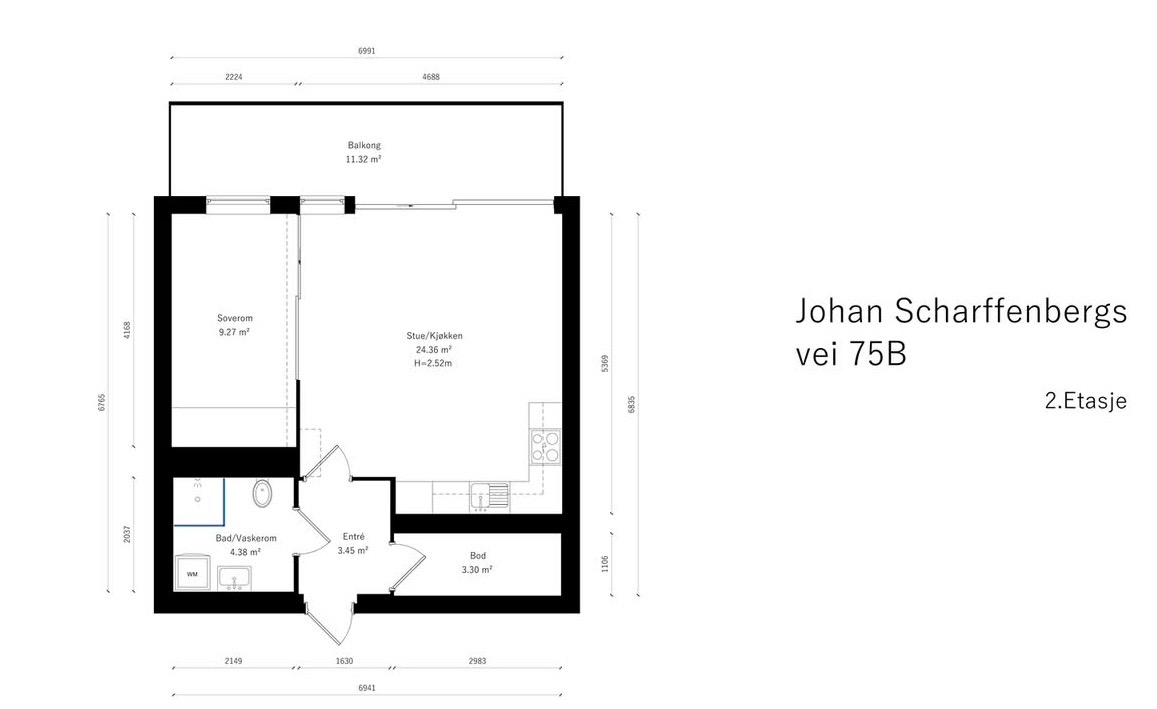 Effektiv planløsning 