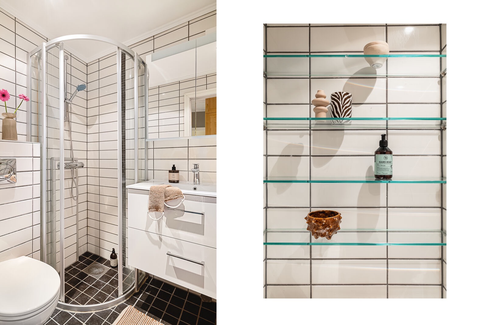 Bad med varmekabler i gulv 