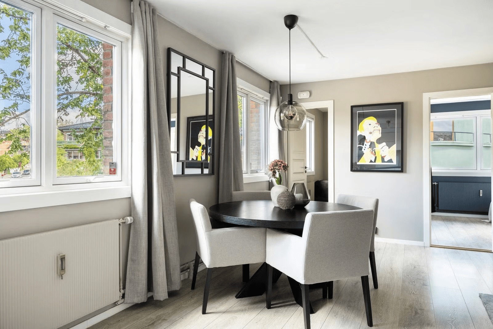 Varmtvannsradiatorer sørger for god oppvarming