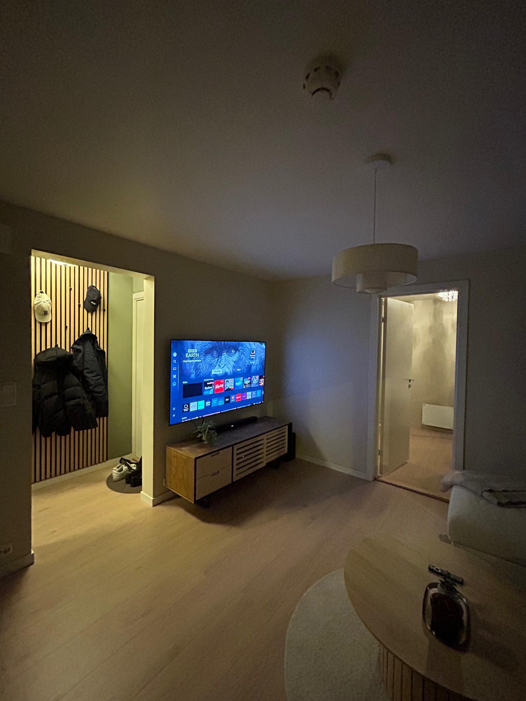 Tv-benk kan inkluderes i leien