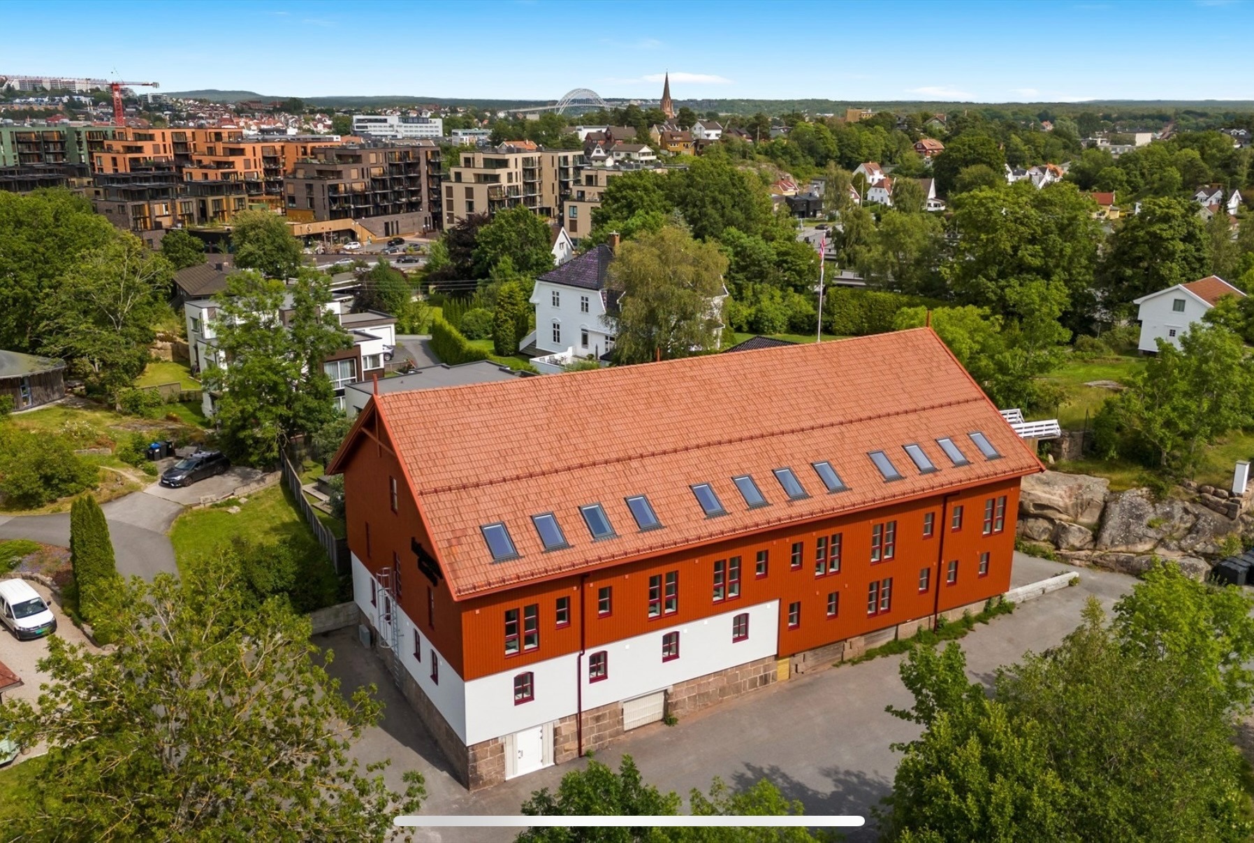 Låven leiligheten ligger i