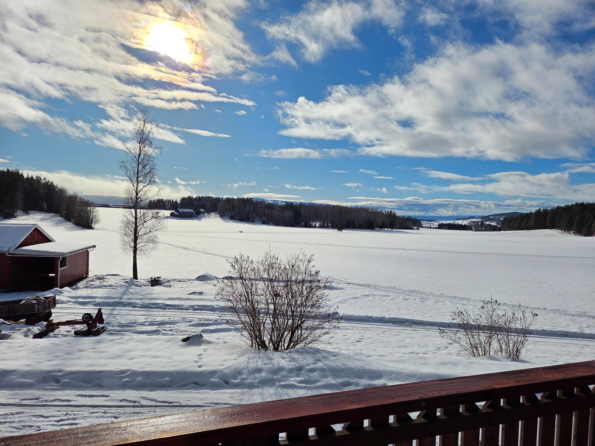 Utsikt fra terrassen
