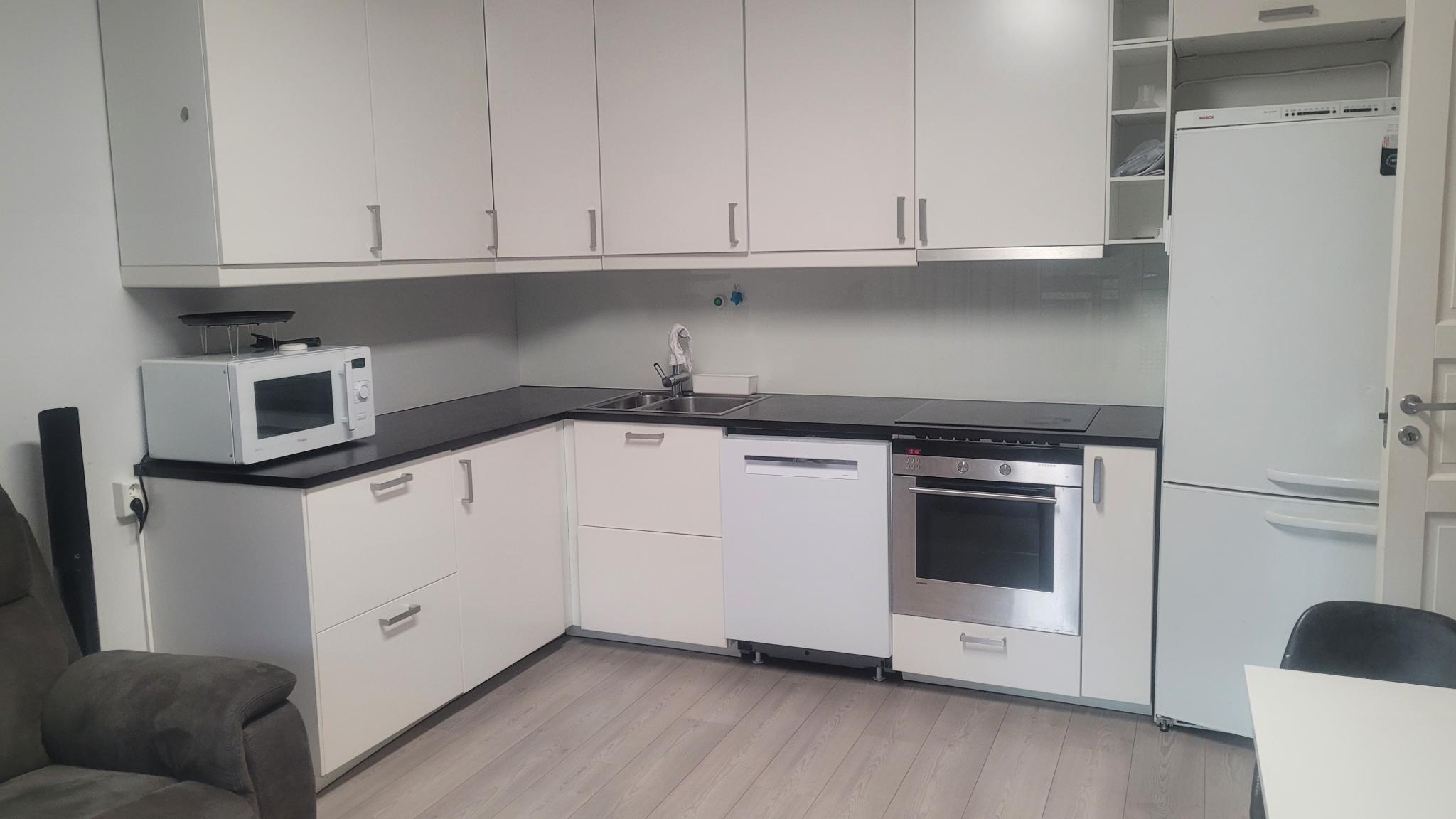 Åpen kjøkkenløsning