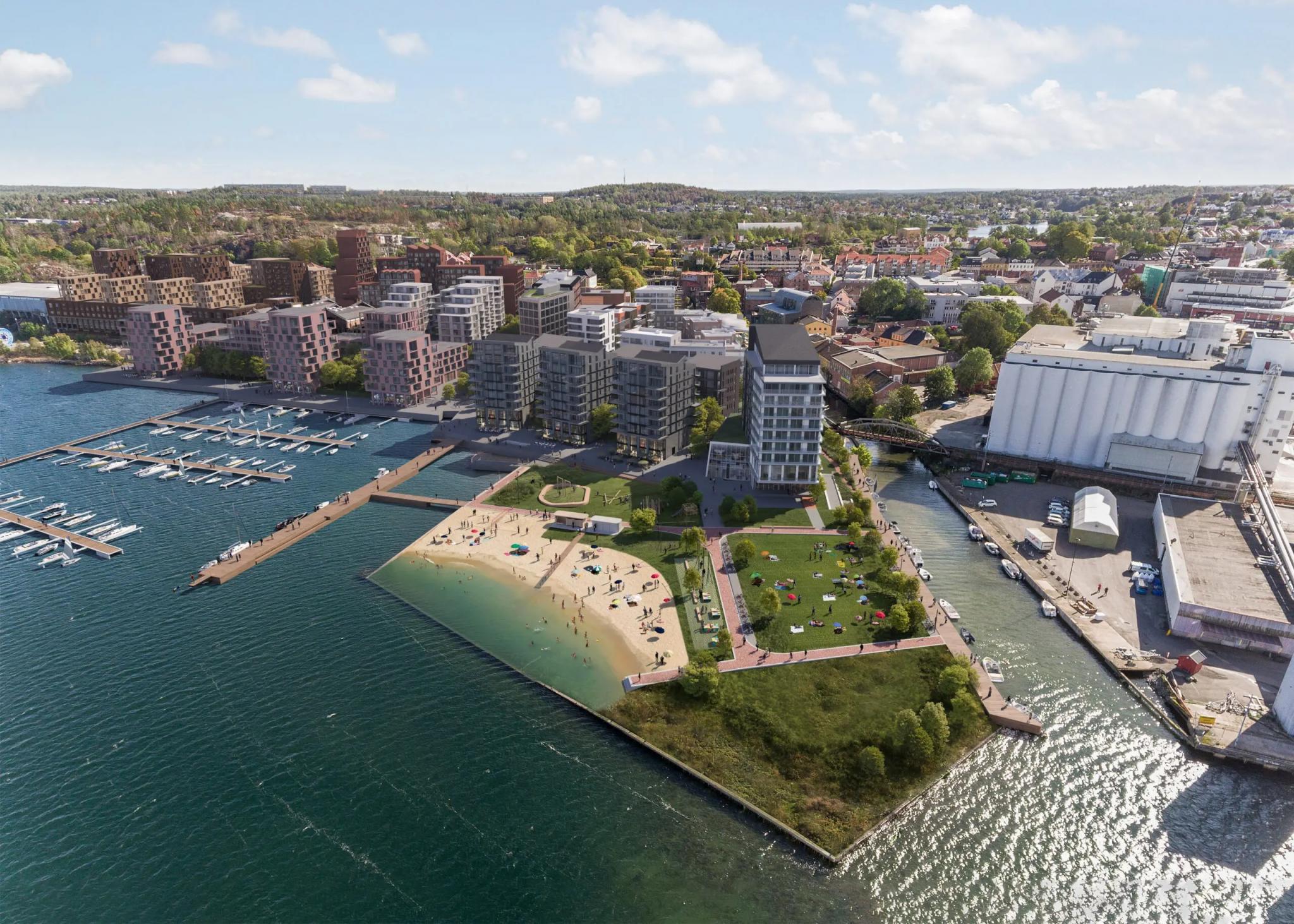 foto: Hoegh Eiendom
Leilighet beliggende i blokk rett bak hotel Riviera