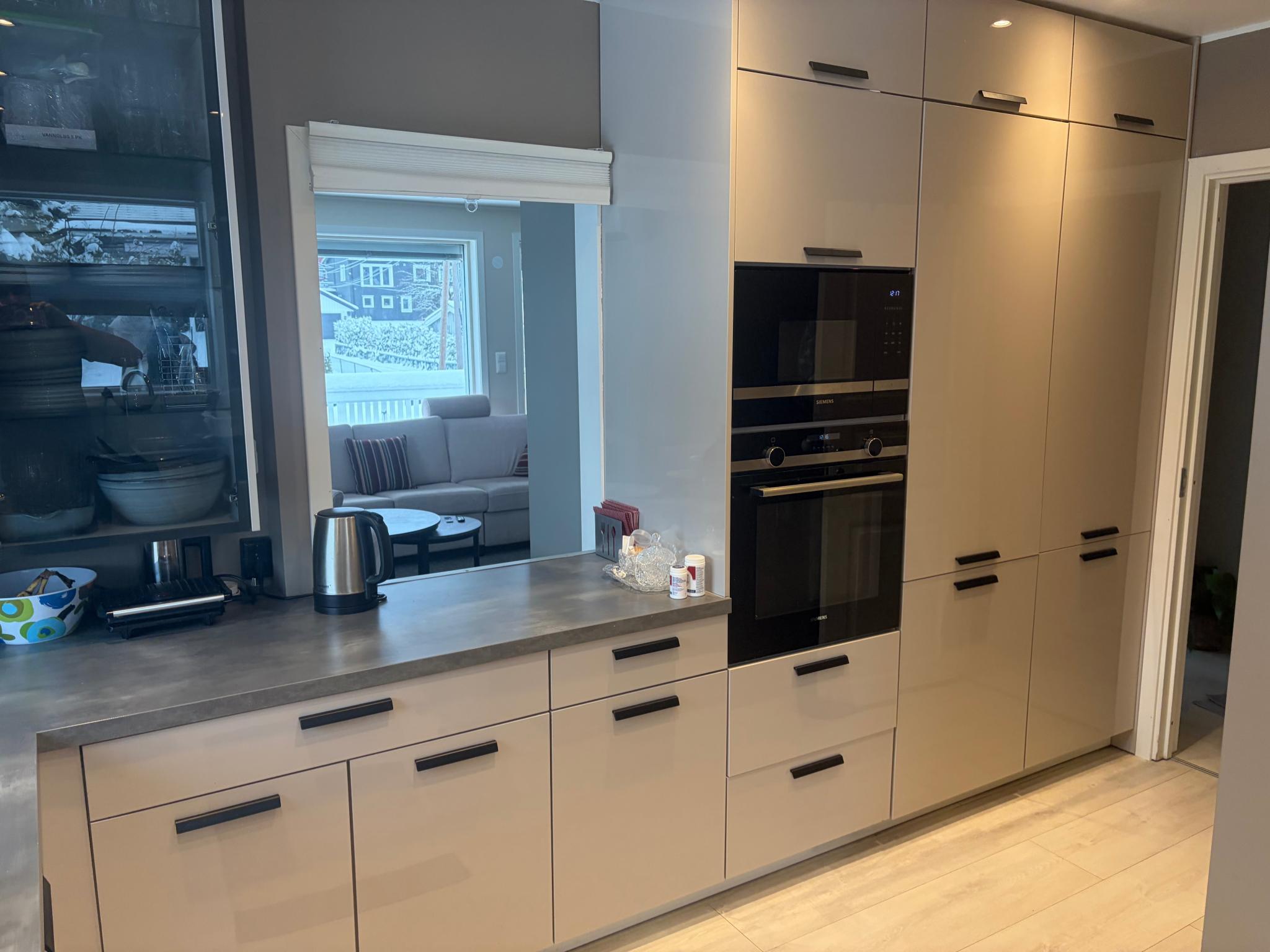 Med integrerte hvitevarer fra 2023