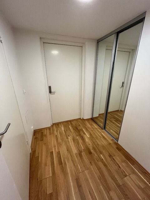 Gang med garderobeskap