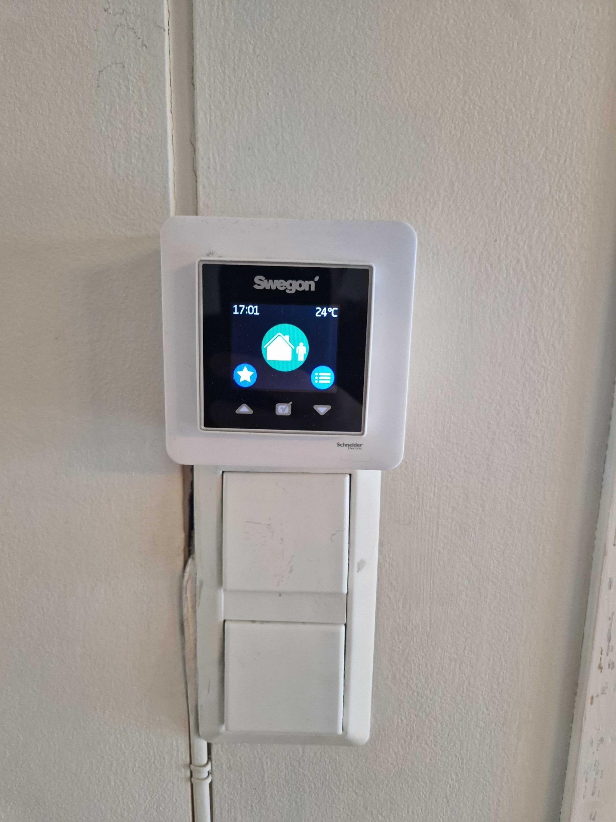 Balansert ventilasjon i leiligheten med varmegjenvinning