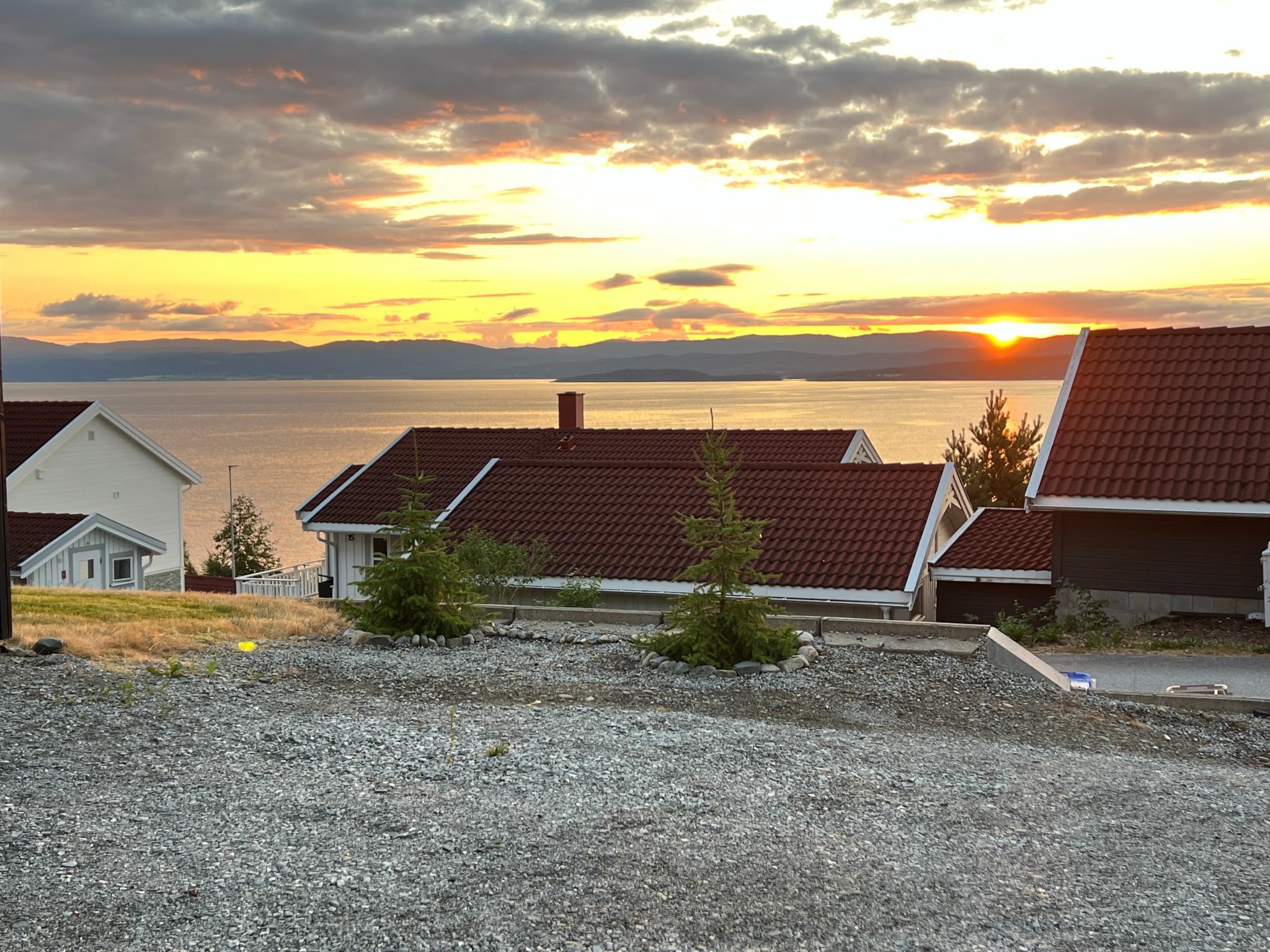 Rolig område med fin utsikt og kort veg til sentrum