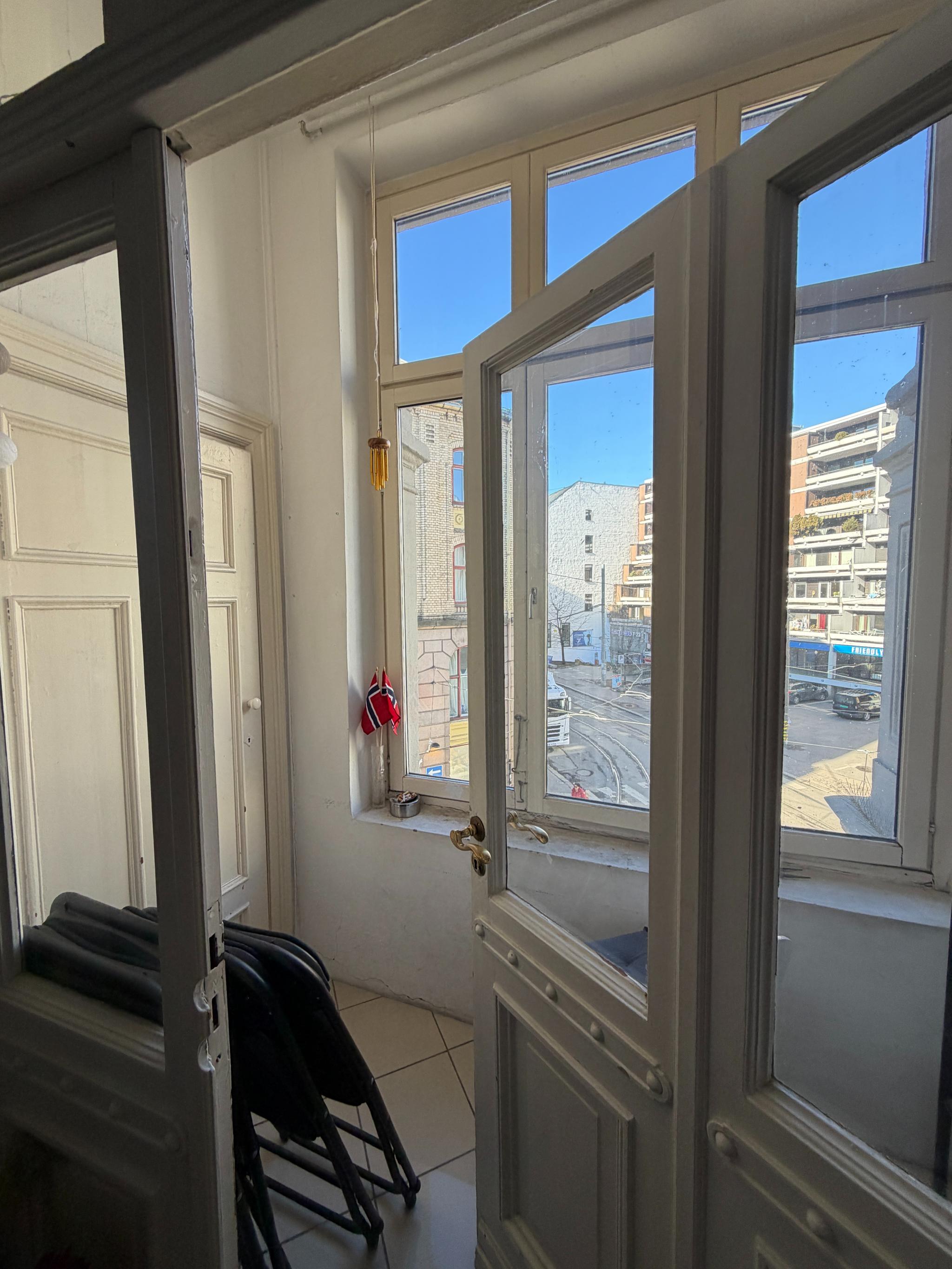 Bilde tatt fra "balkongen"