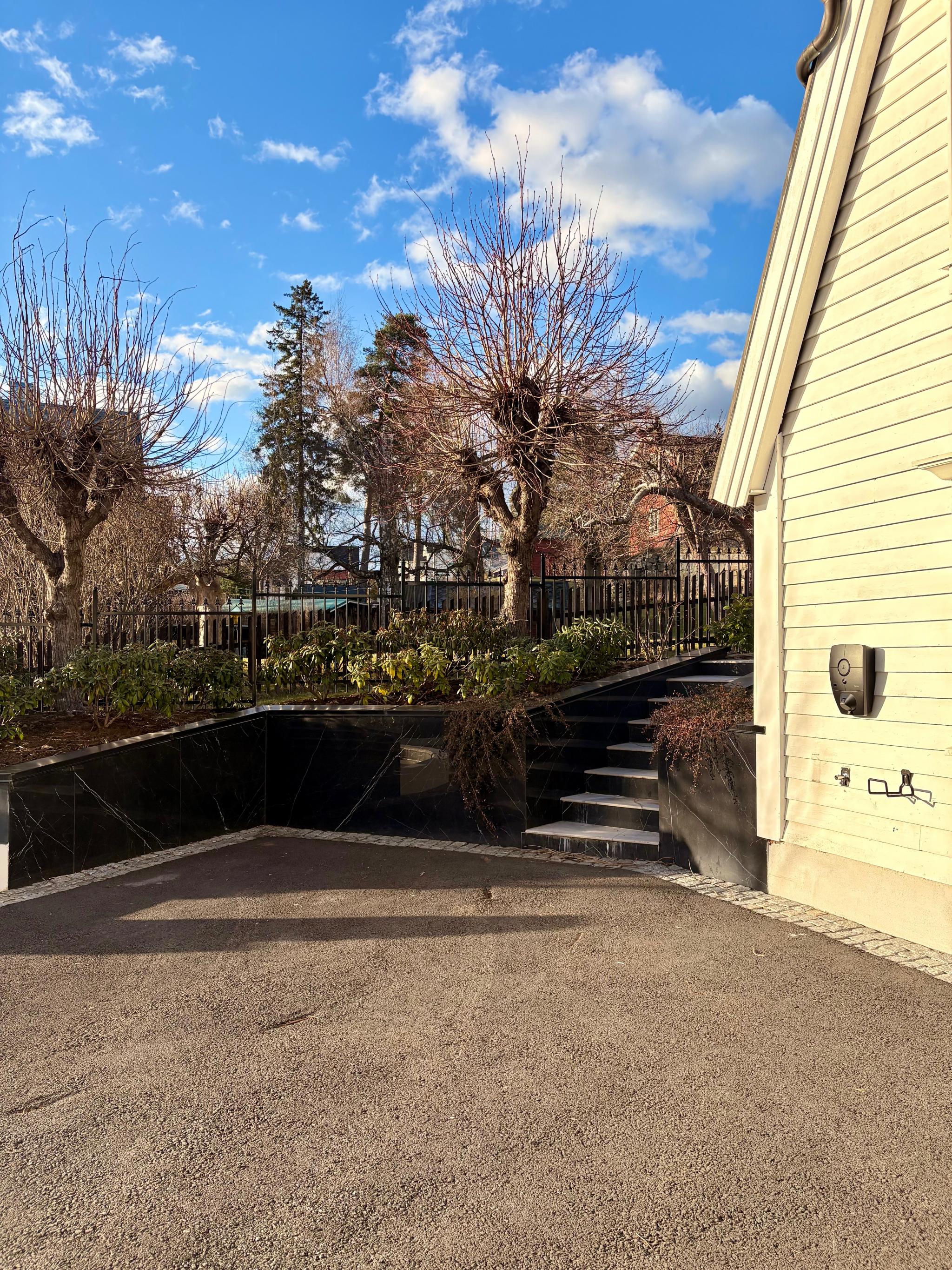 Parkeringsplass med lader