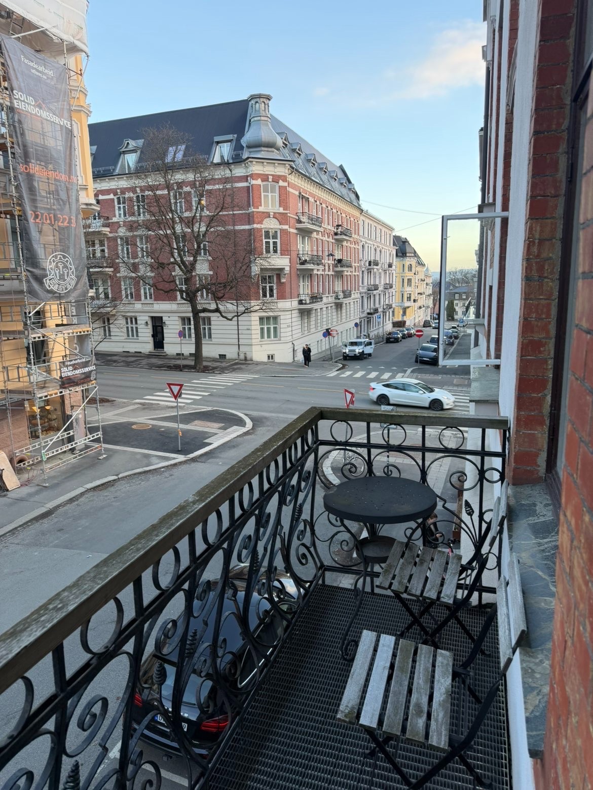 Balkong ut mot Erling Skjalgssons gate