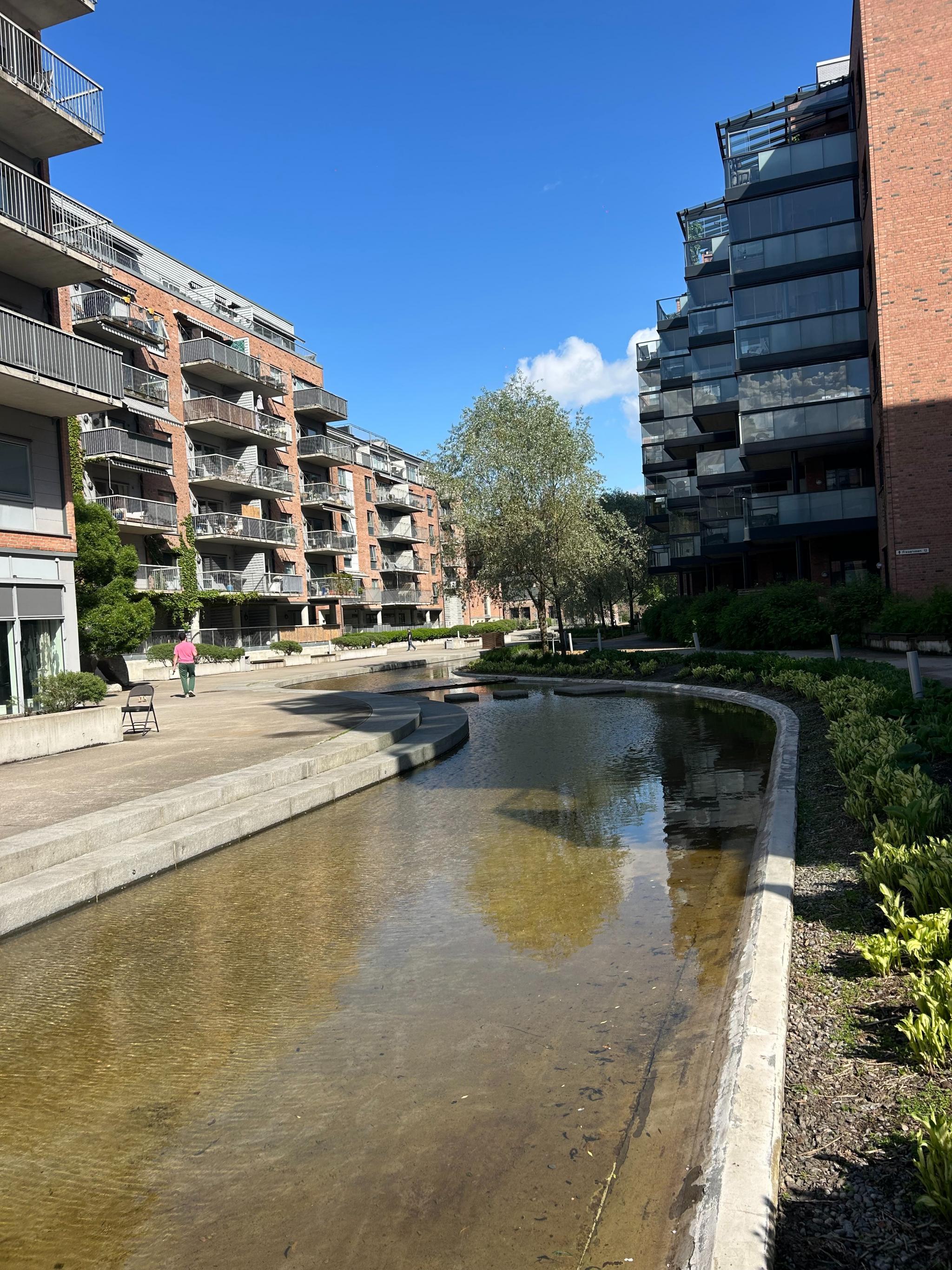 pent opparbeidet uteområde