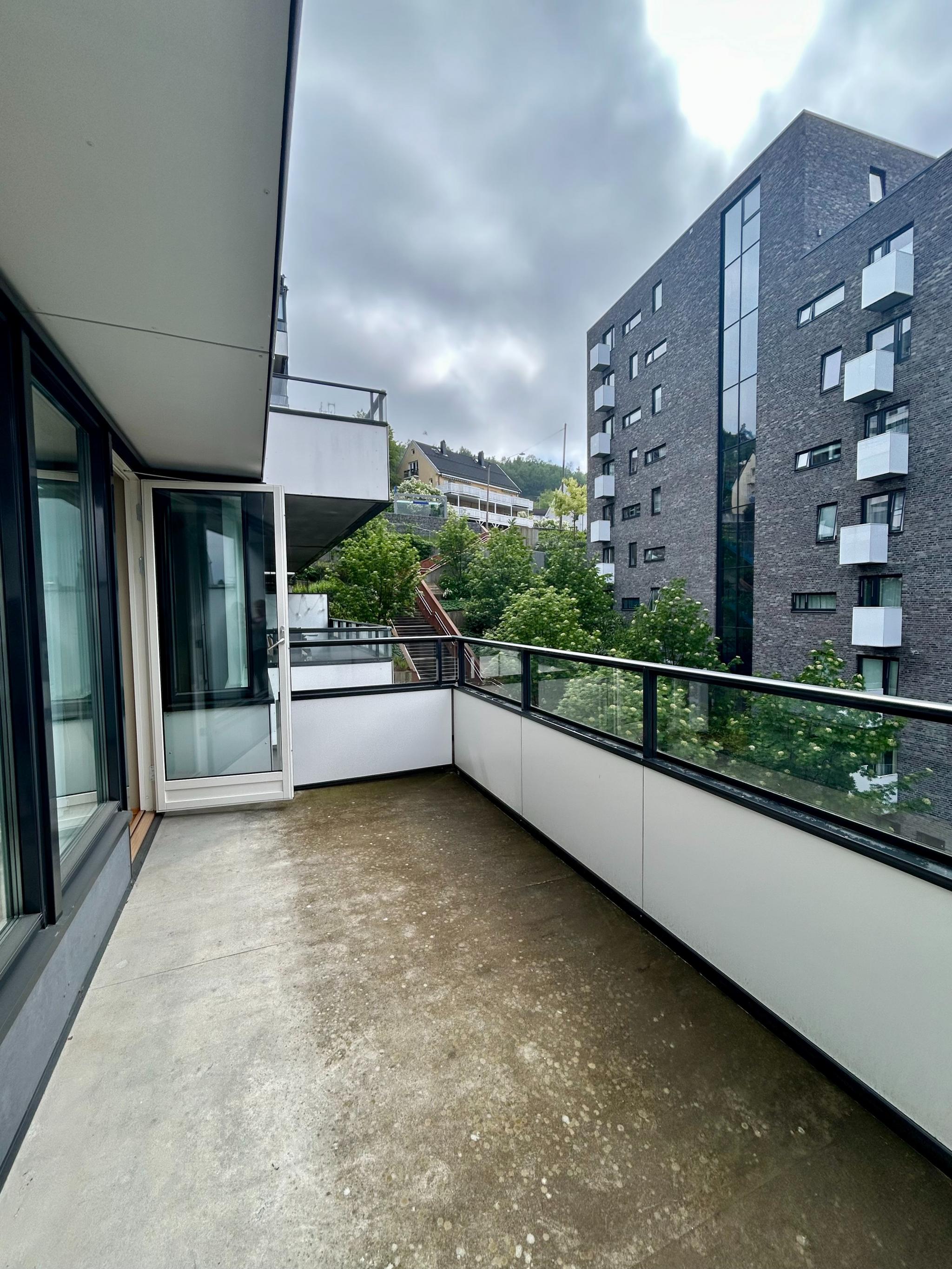 Stor romslig veranda