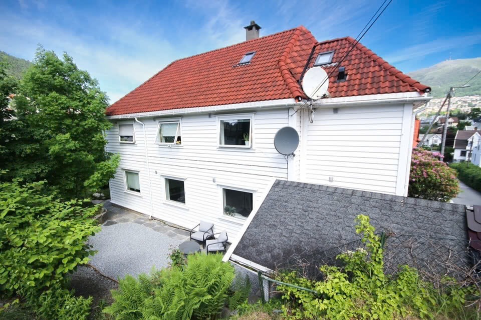 Egen hagebod for sykler, kofferter og lignende.

