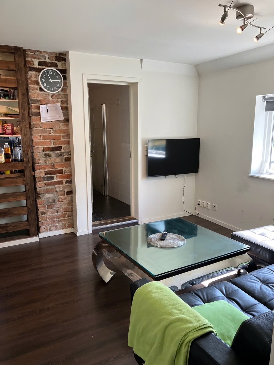 Lyse luftige fellesareal

