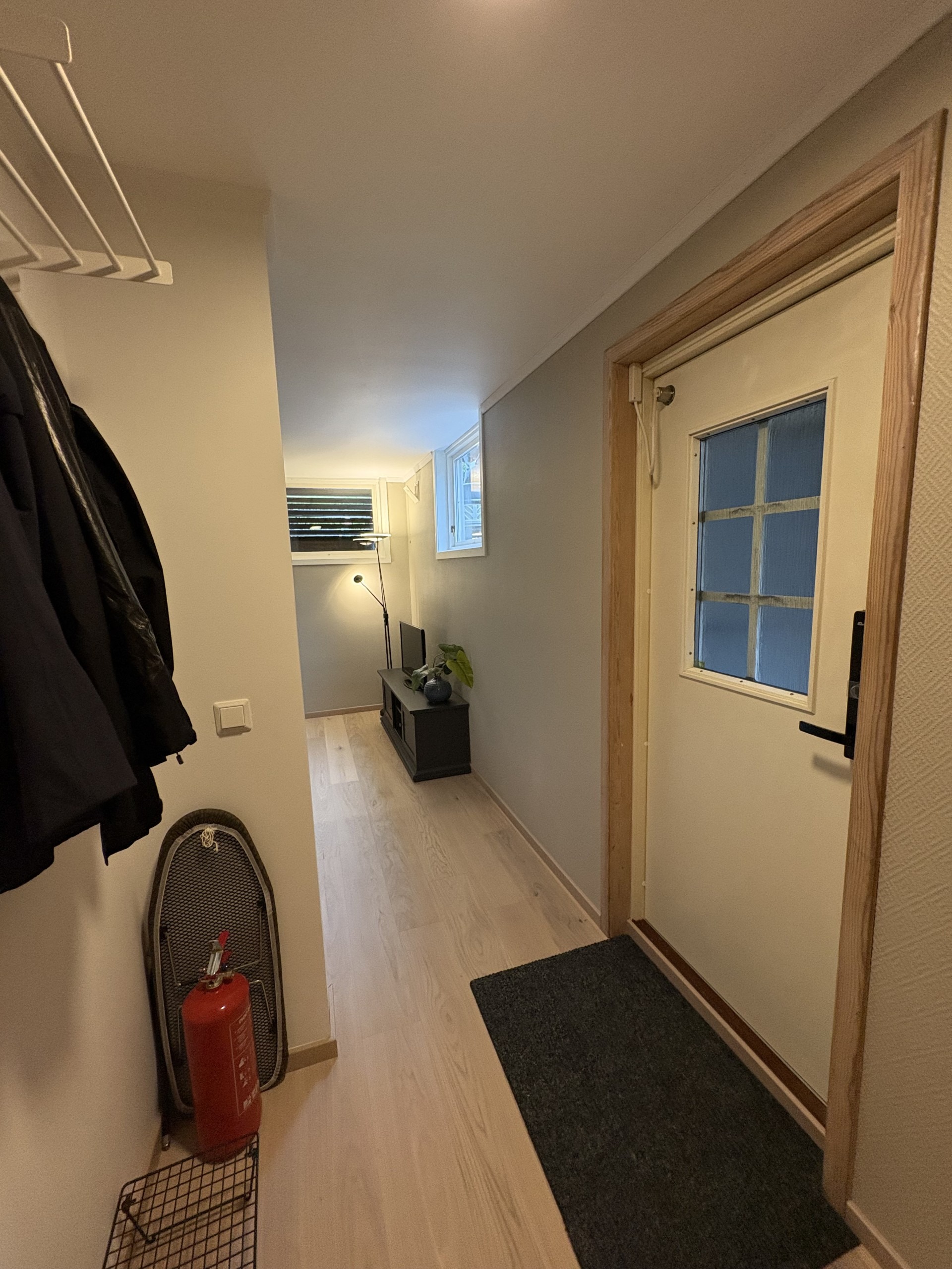Inngangsparti mot stue