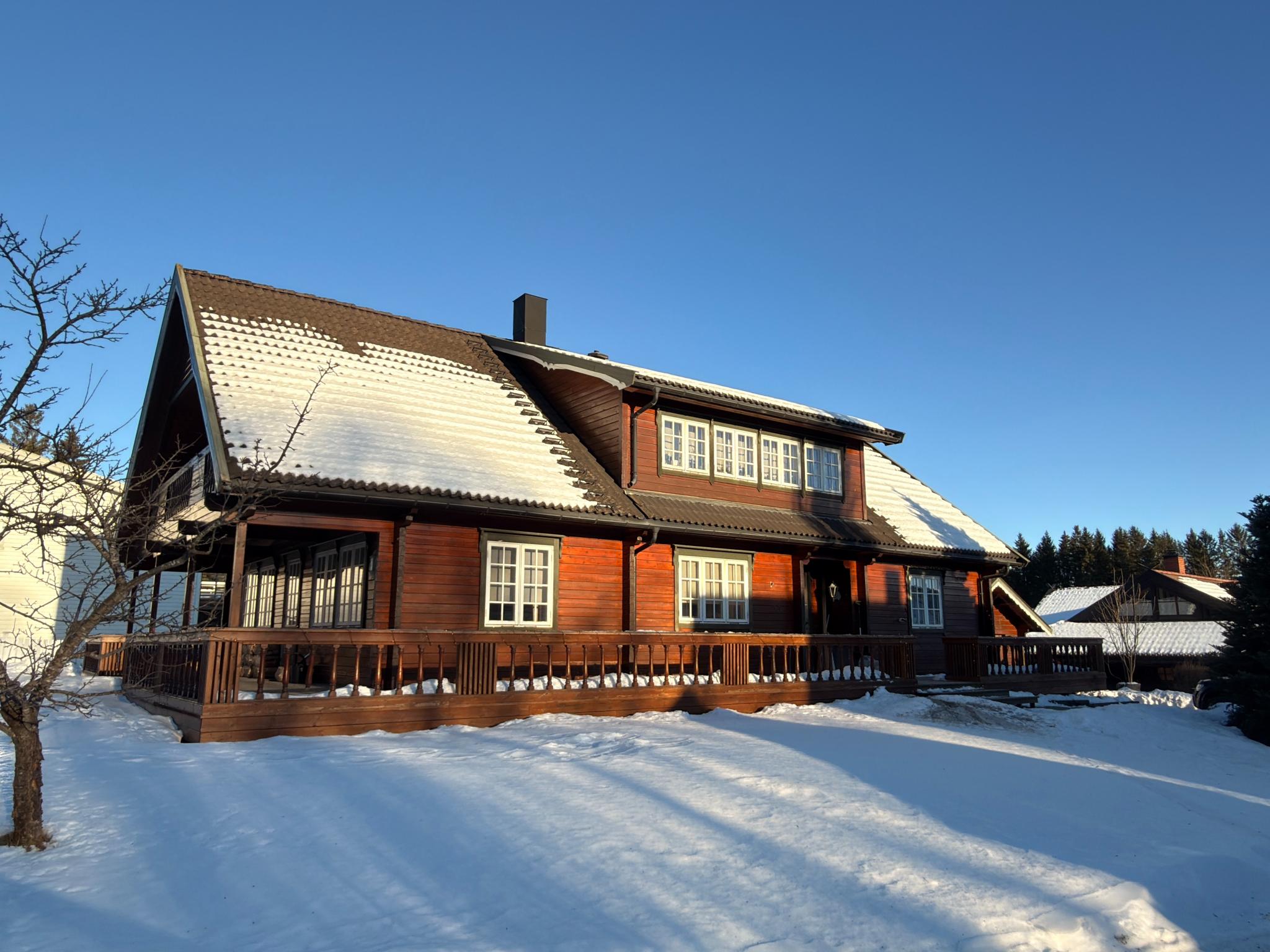 Fasade vinter
