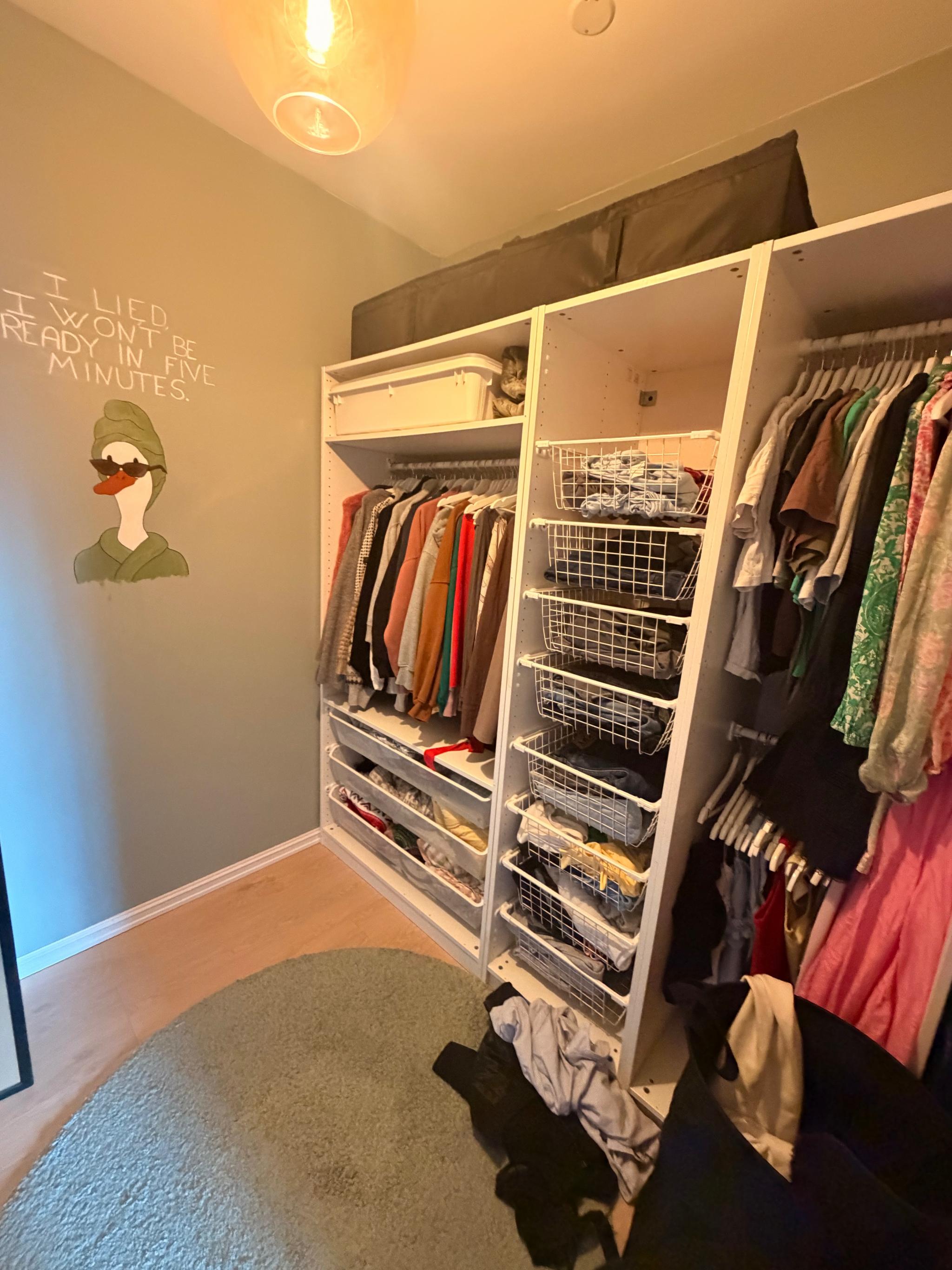 Walk in closet 