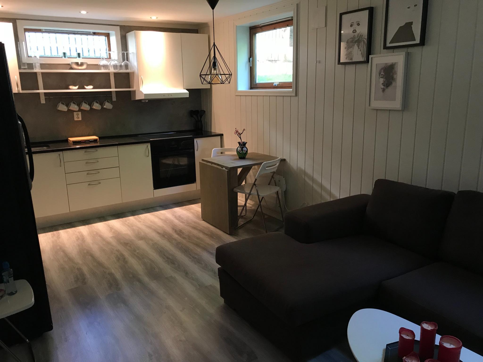 Åpen stue/kjøkkenløsning