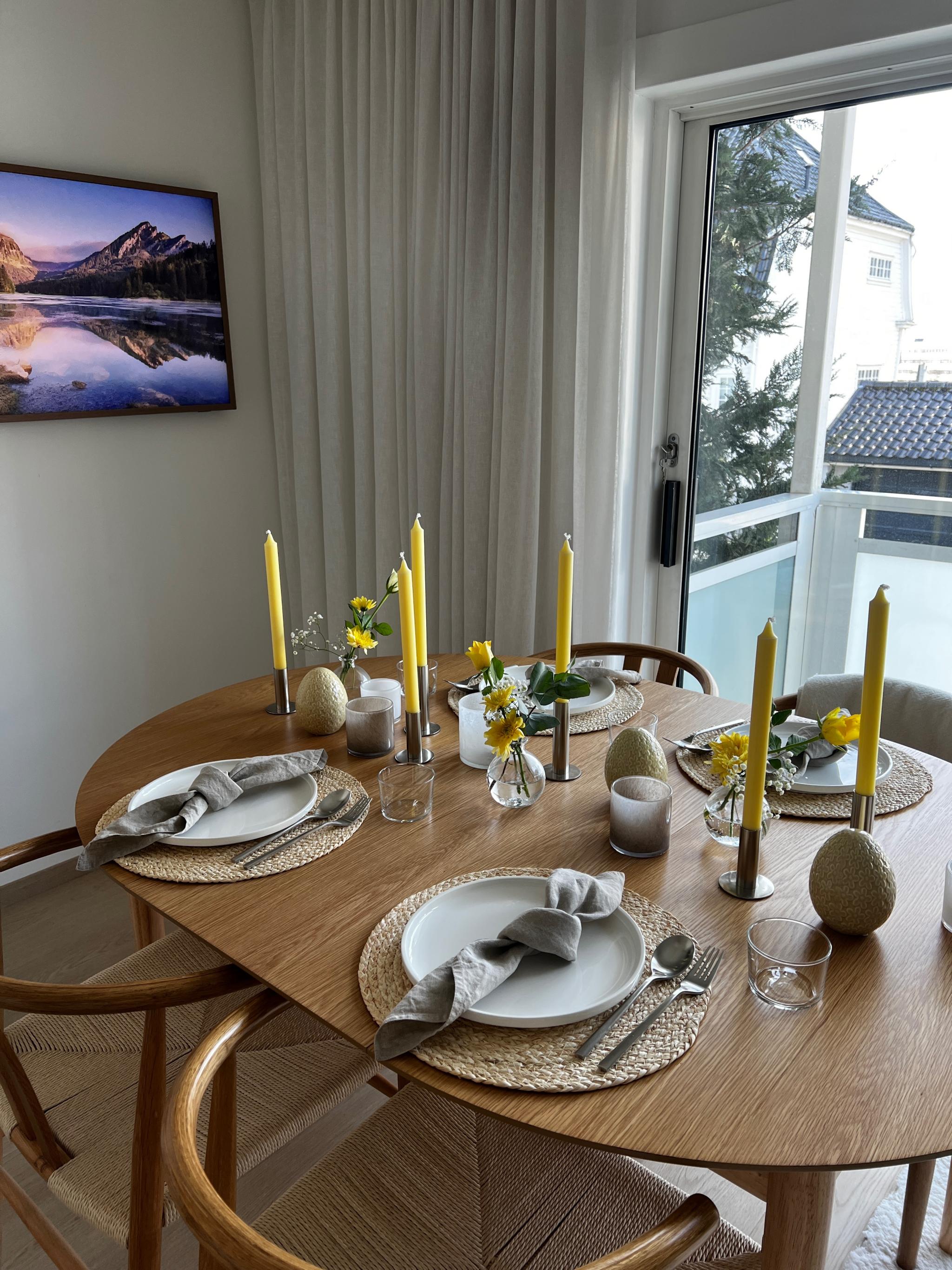 Plass til middagsselskap 