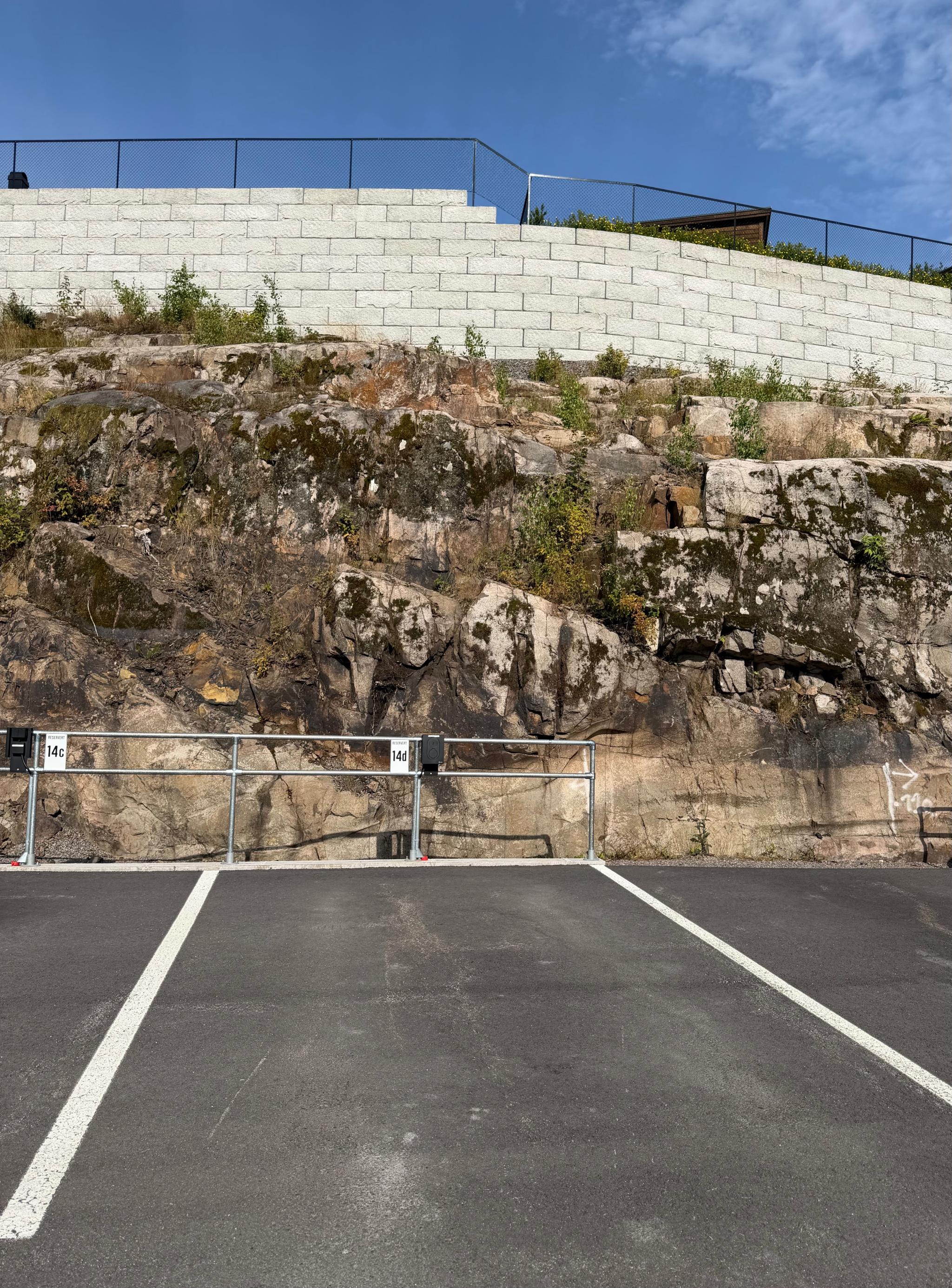 Parkering med el-bil lader