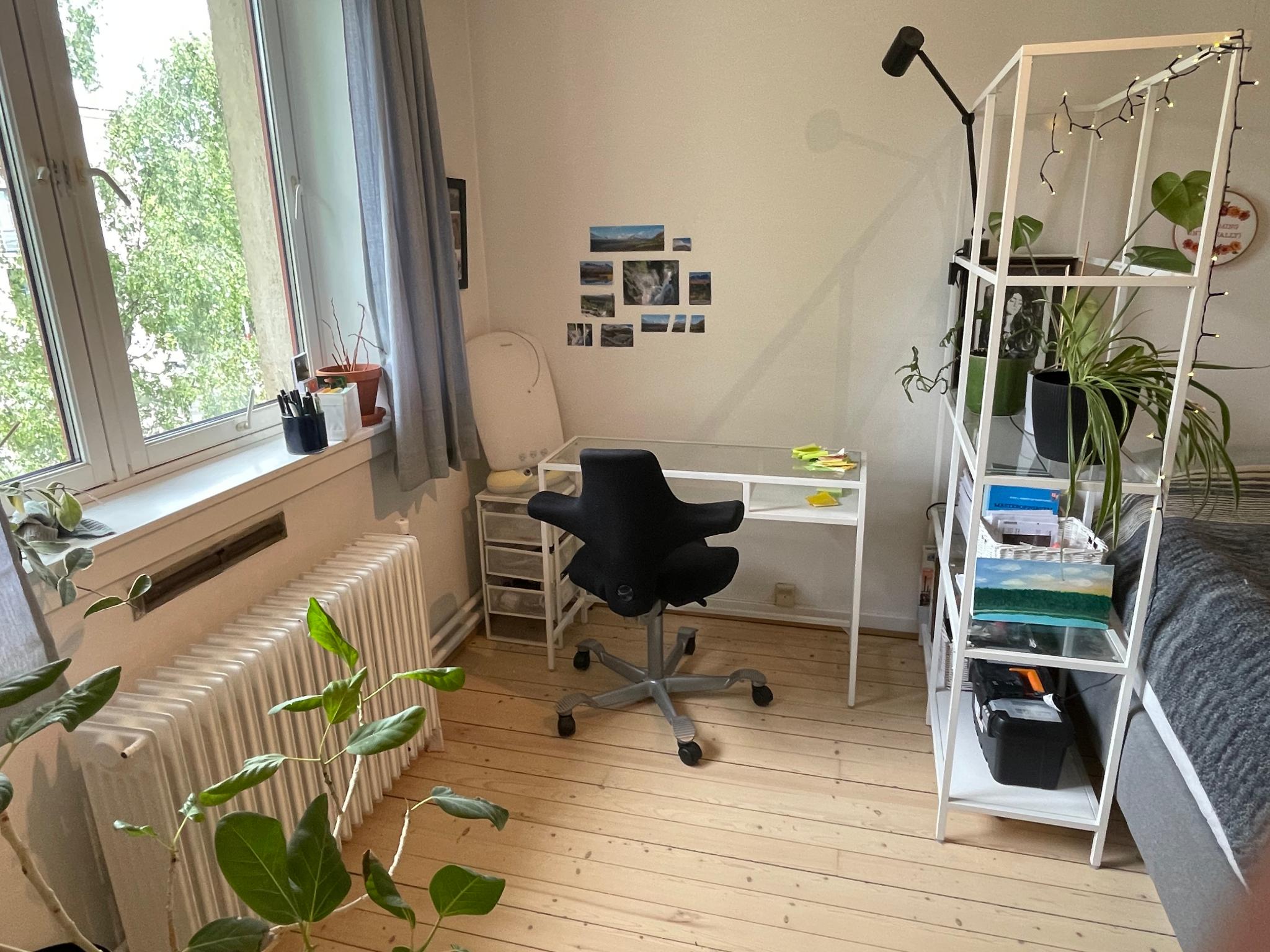 Det er god plass til kontor