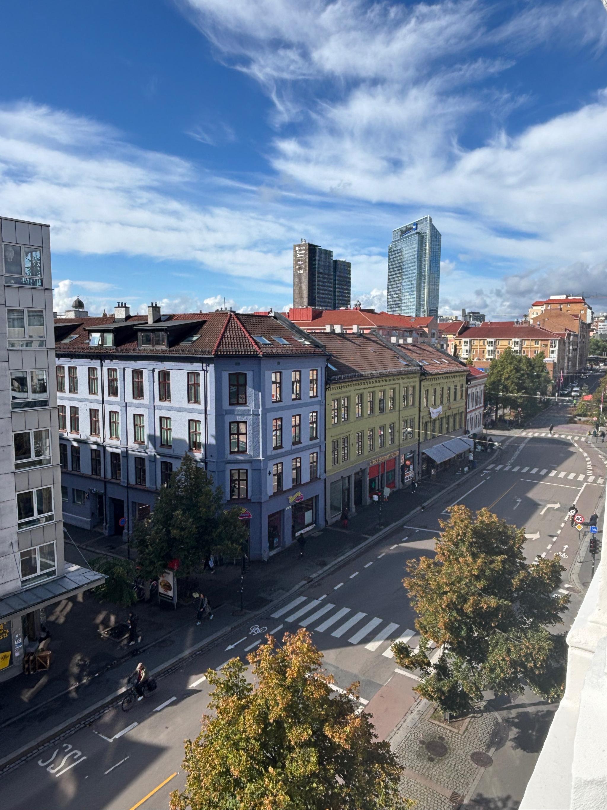 Utsikt mot Grønland torg 