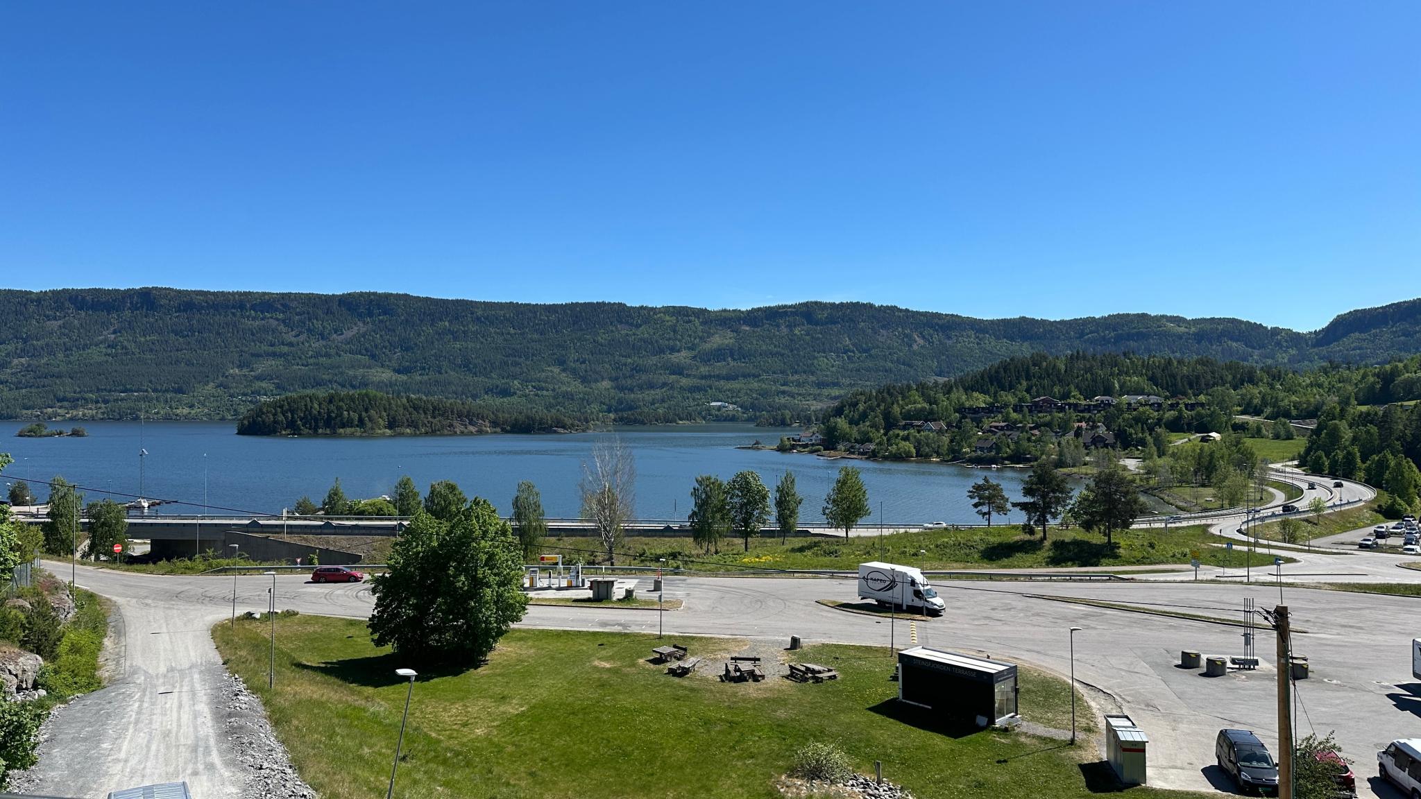 Utsikt fra balkongen 