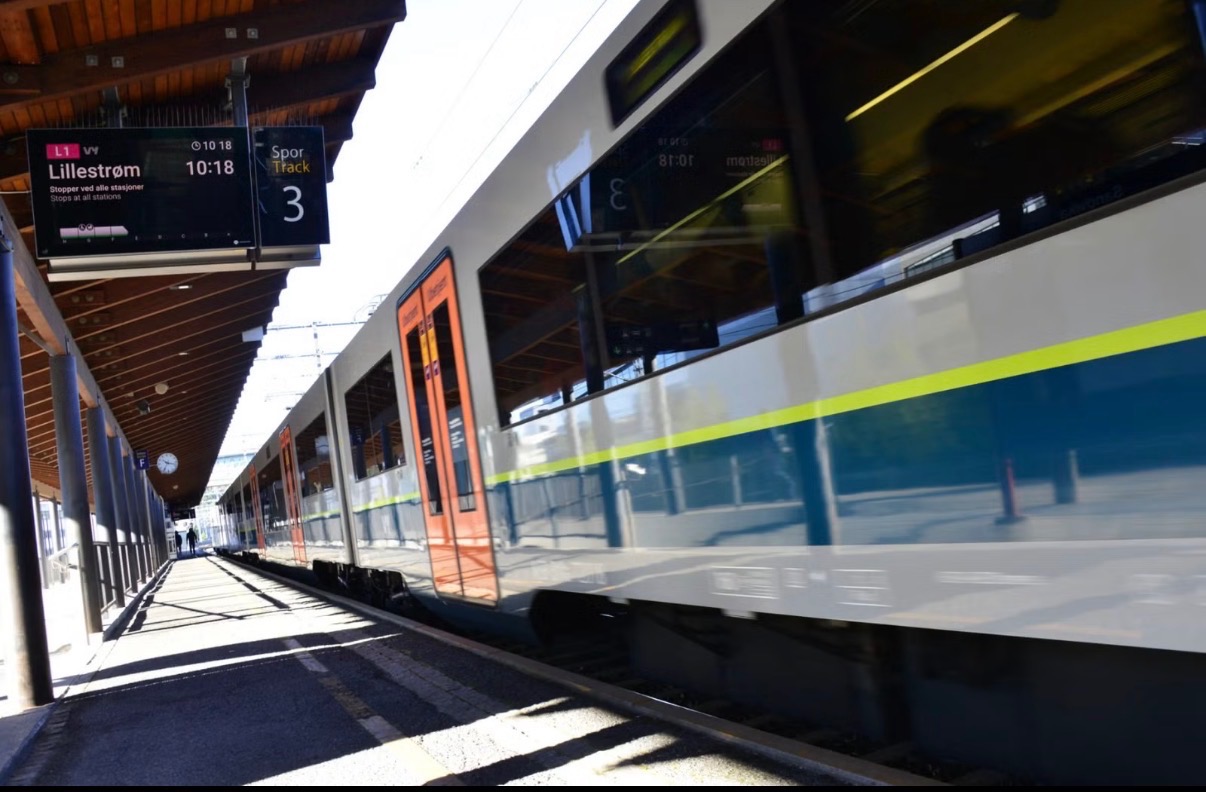 Gangavstand til Sandvika bussterminal og togstasjon