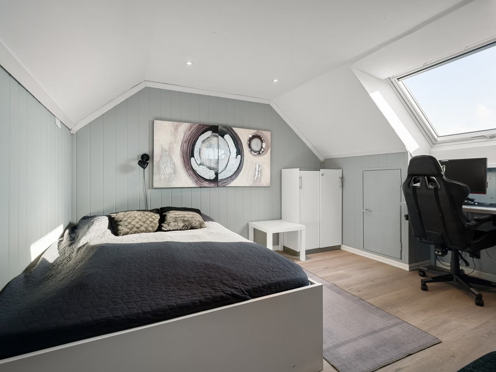 loftstue/brukes som soverom 