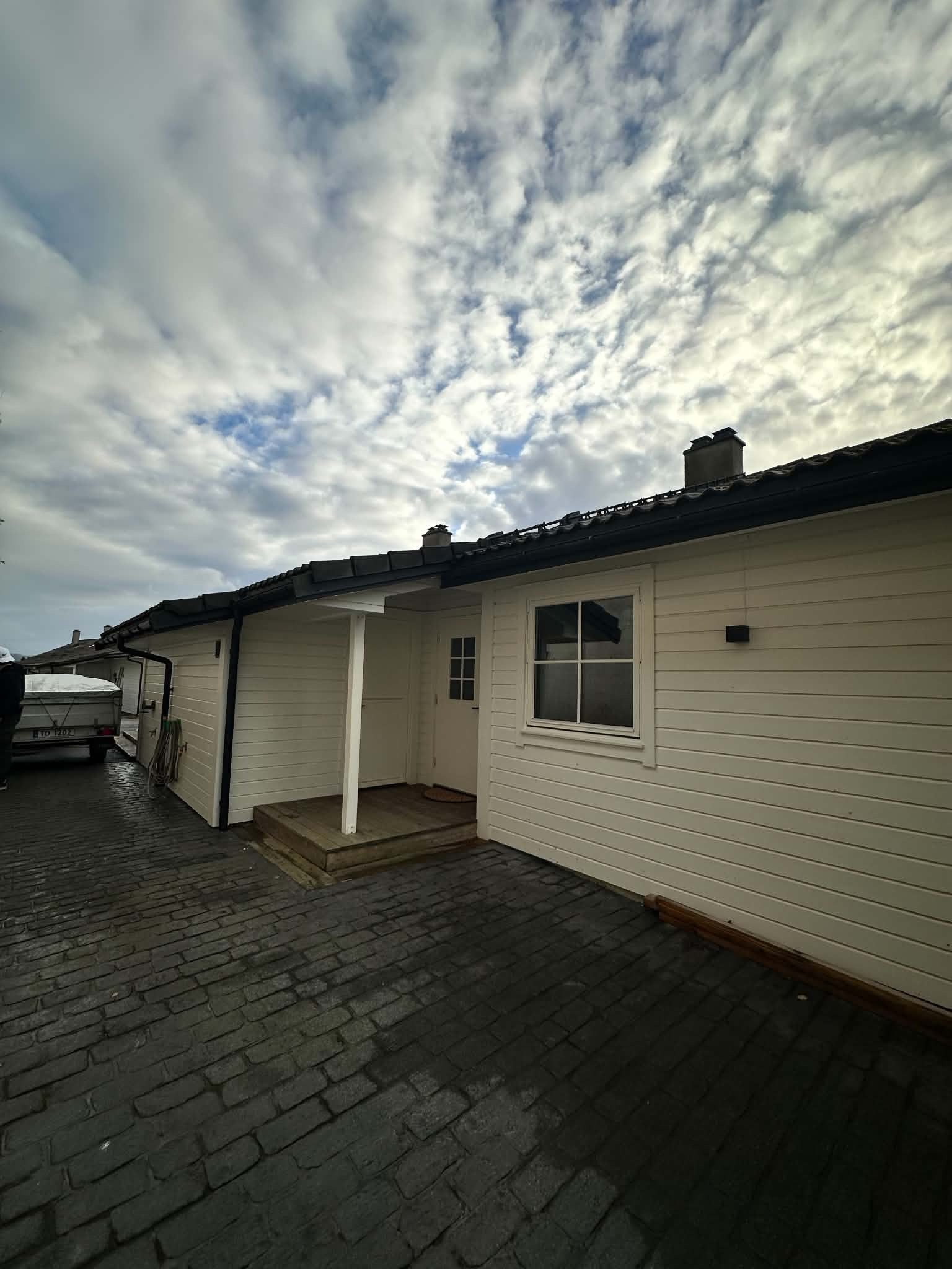 inngangsparti/uteplass