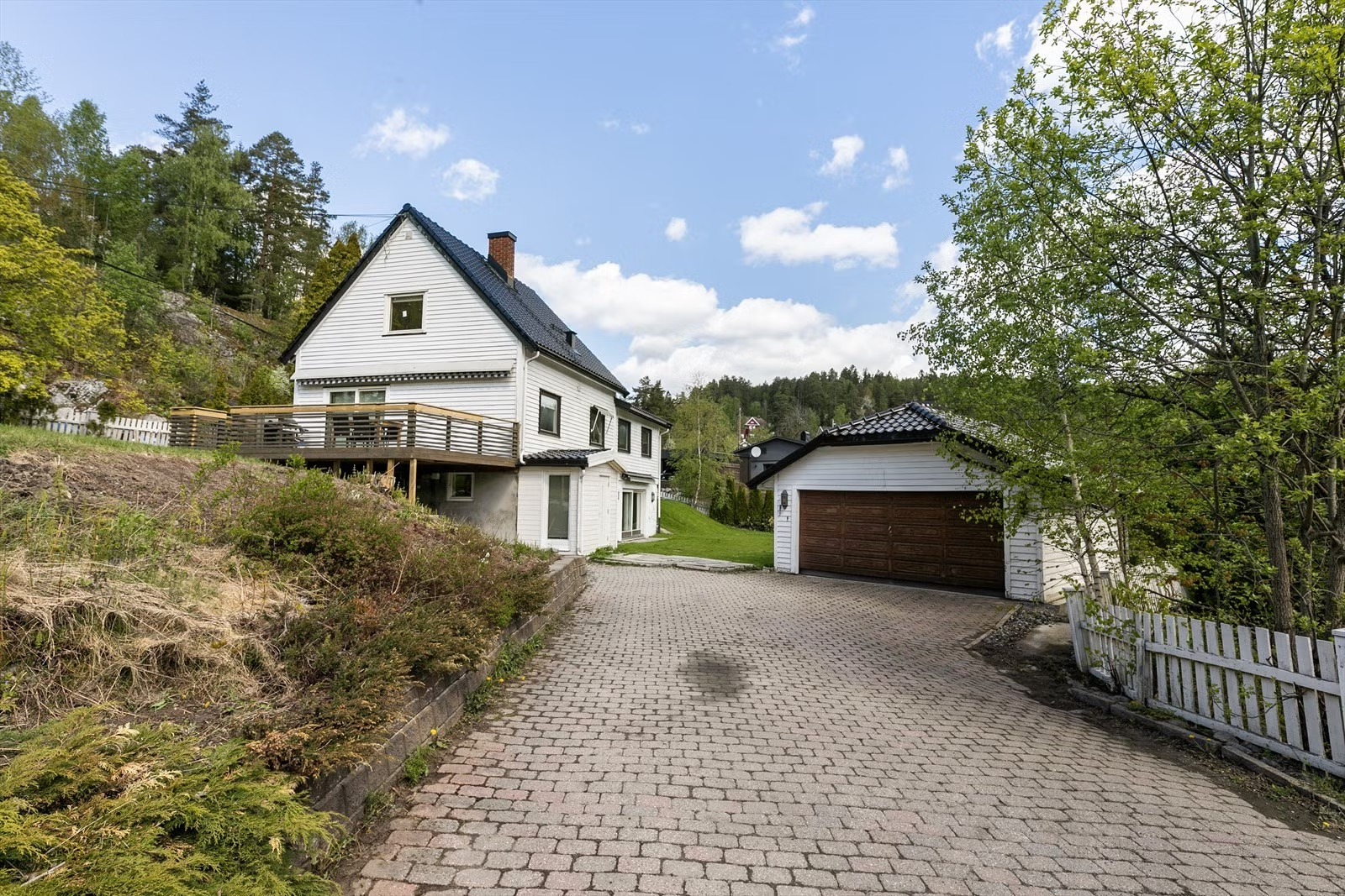 ankomst via eget vindfang