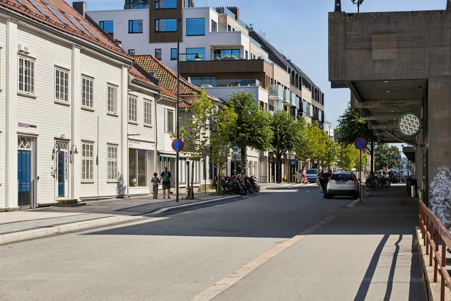 Med kort gangavstand til Markens gate har du byens rike utvalg av butikker og serveringssteder.