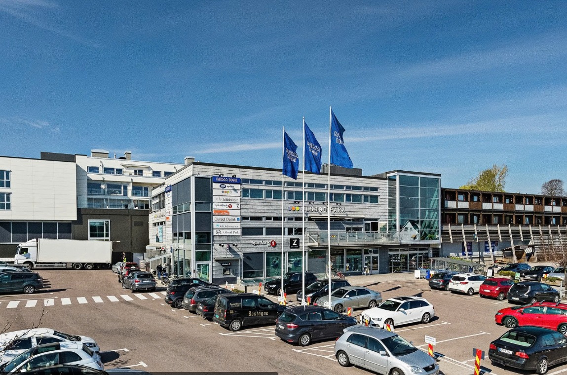 Olserød park, gangavstand