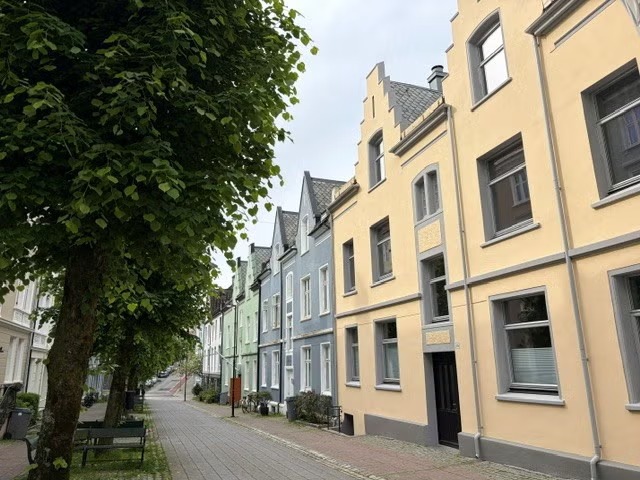 Beliggenhet i rolig gågate sentralt i Sandviken