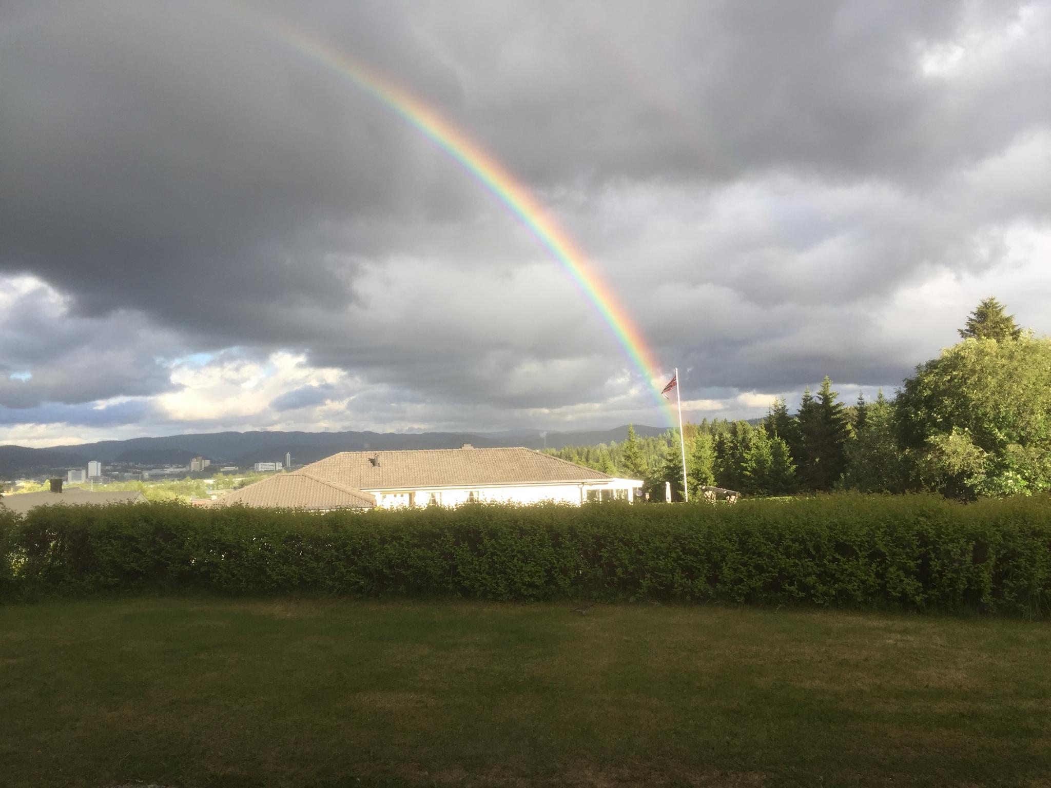 Utsikt fra leiligheten