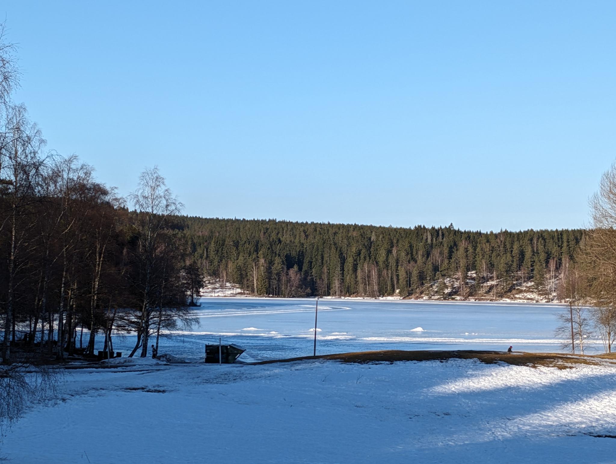 Sognsvann om vinter