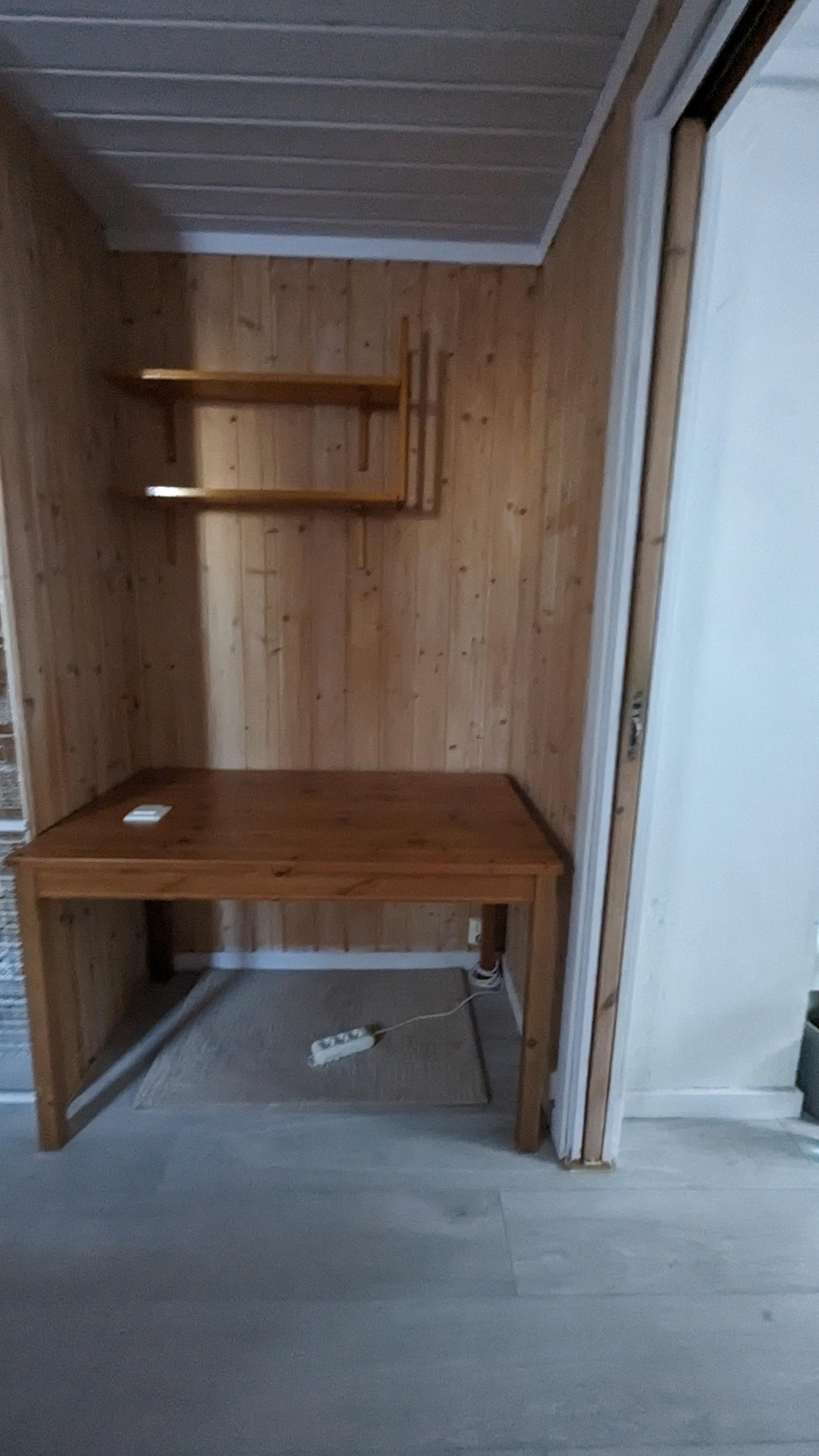 et lite bord plass i sove rom om du vil