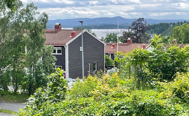 Utsikt mot Sandvika.